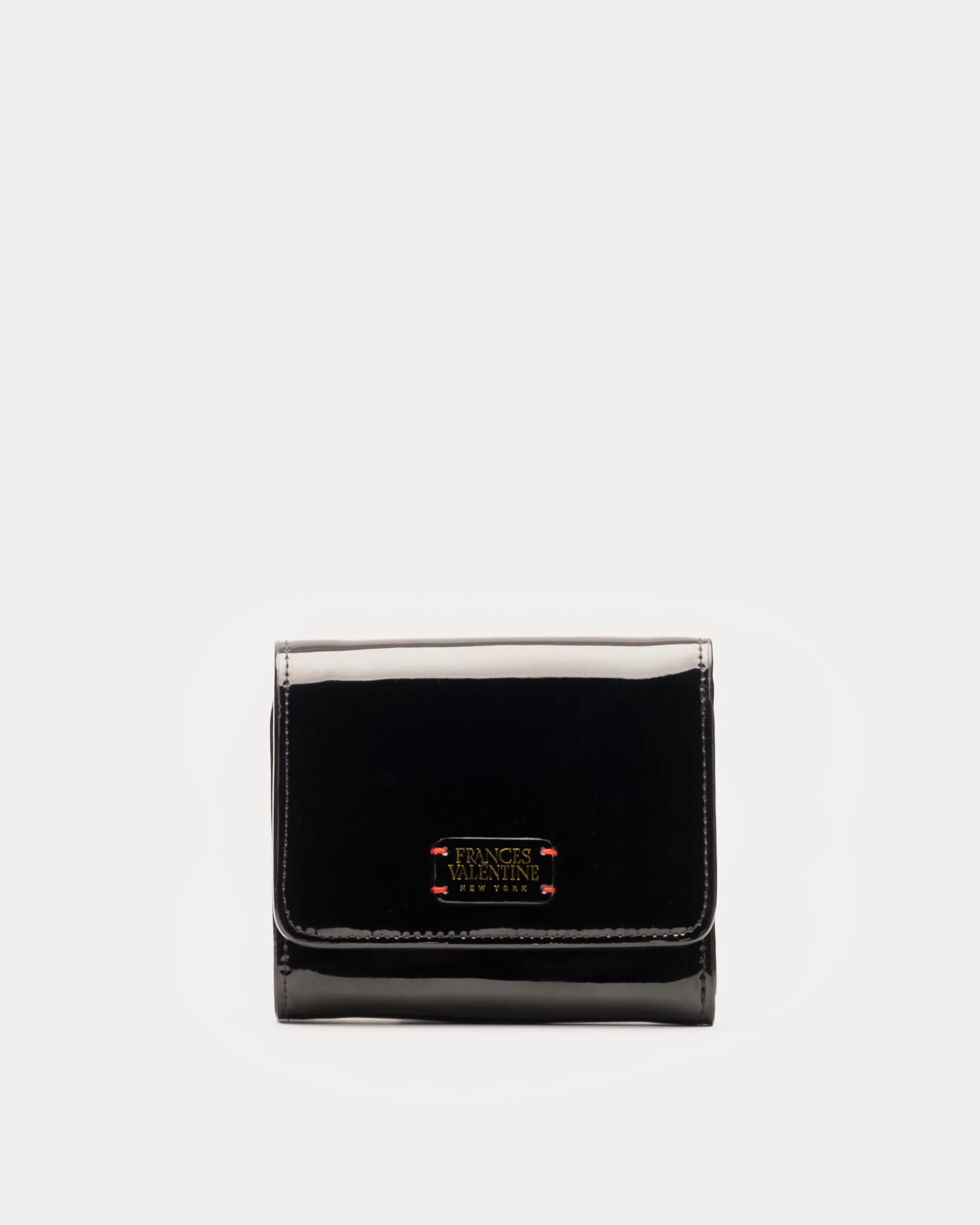 Perfect Wallet - Patent Black sold by Frances Valentine