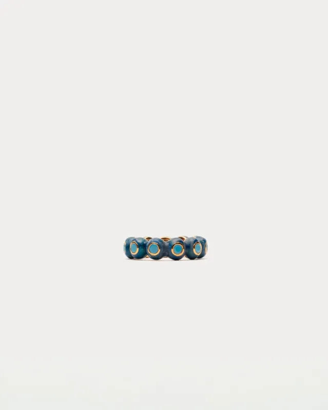 Olly Ring - Blue sold by Frances Valentine