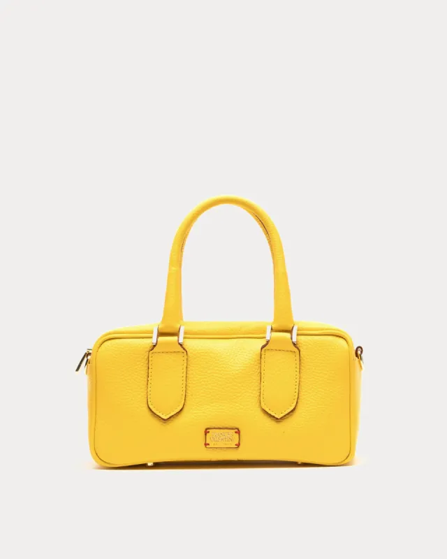Paulie Box Bag - Yellow sold by Frances Valentine