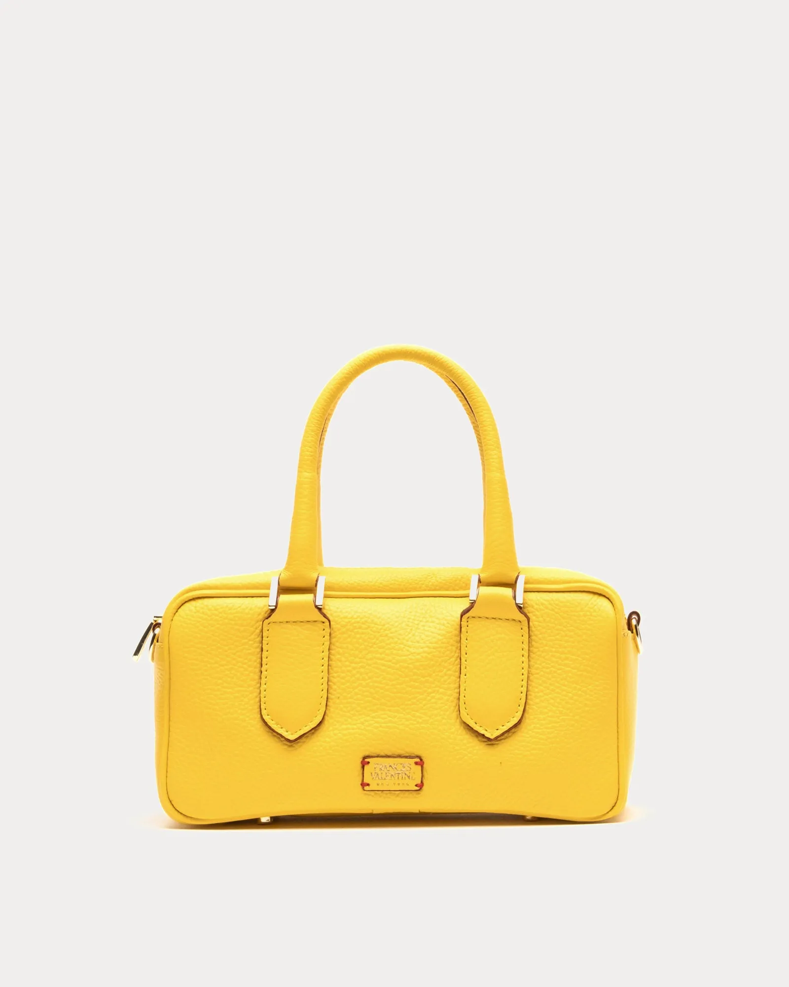 Paulie Box Bag - Yellow sold by Frances Valentine