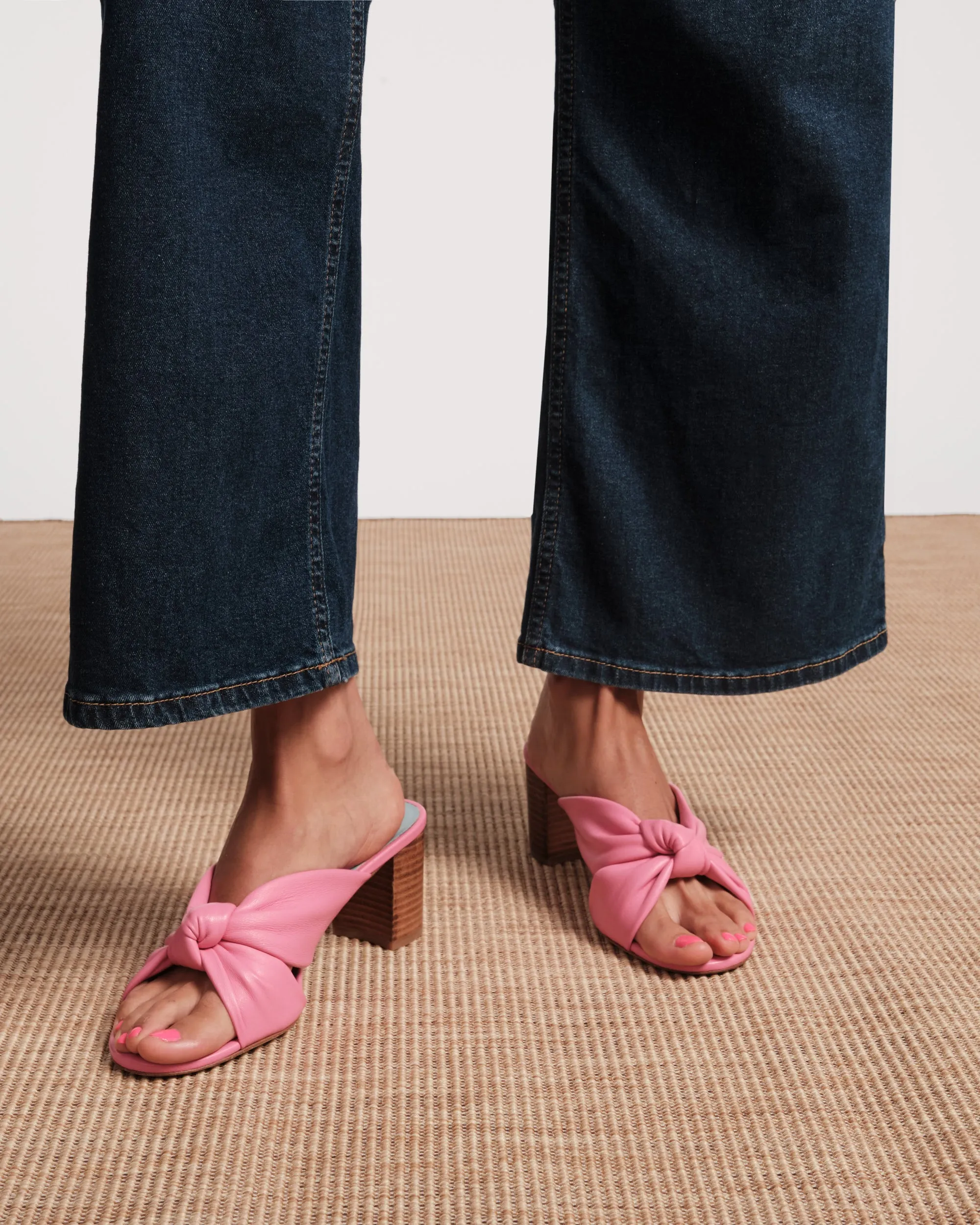 Mollie Slide Heel - Pink sold by Frances Valentine product image thumbnail 2