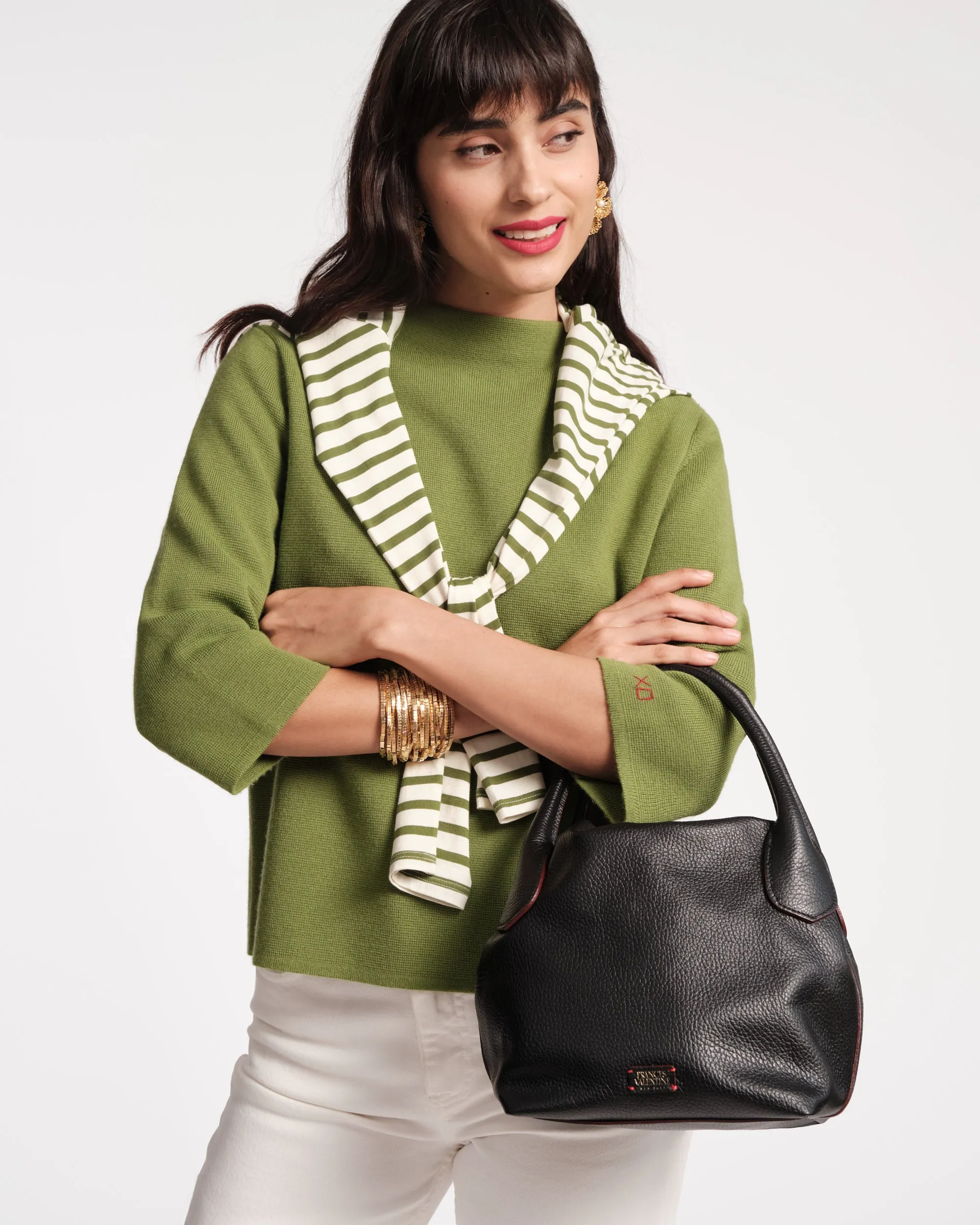 Annie Wool Top - Green sold by Frances Valentine product image thumbnail 5