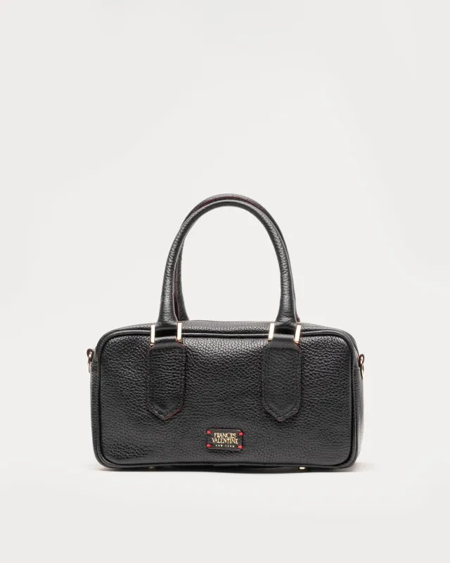 Paulie Box Bag - Black sold by Frances Valentine