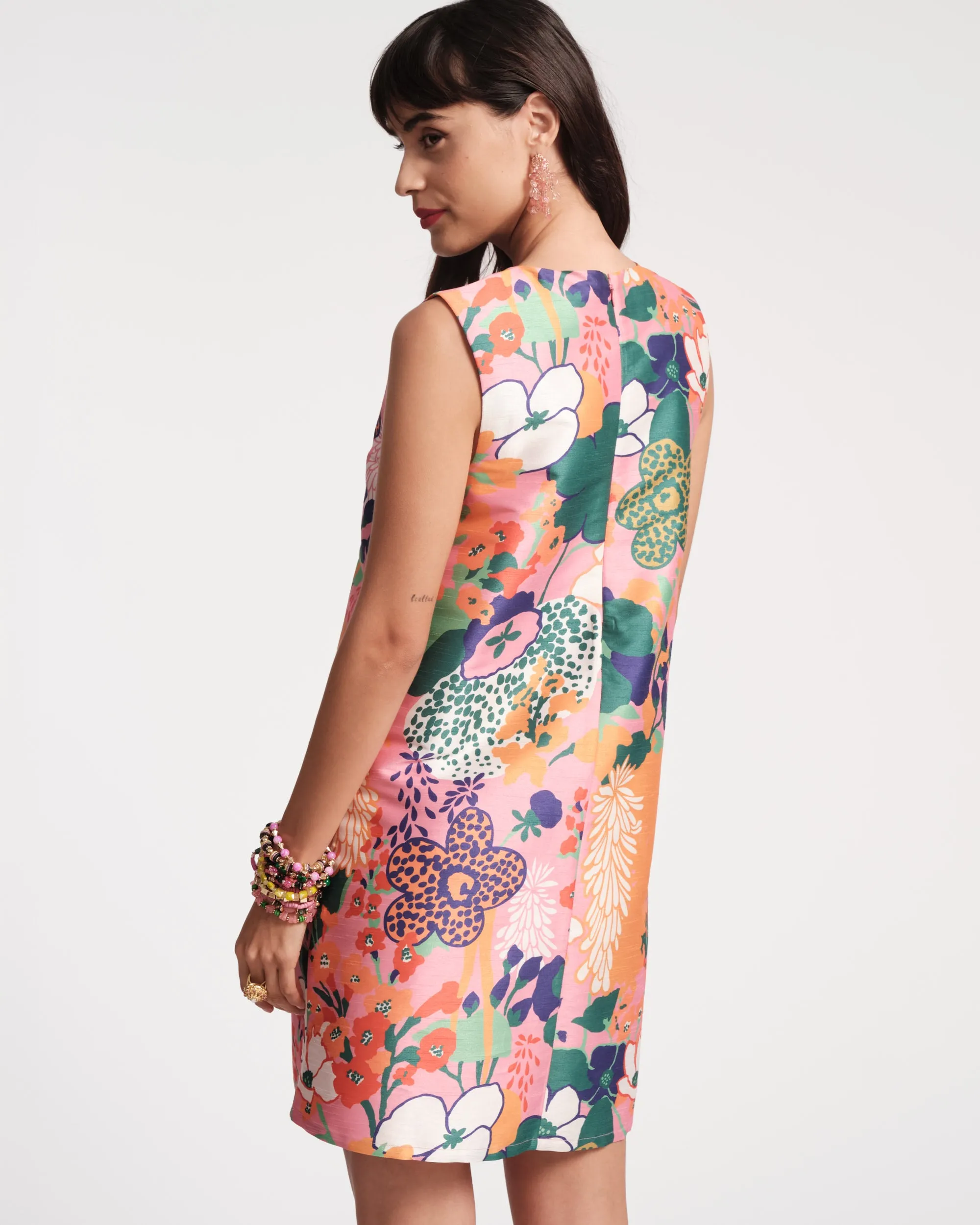 Lilly Shift Dress - Botanical Bash sold by Frances Valentine product image thumbnail 5