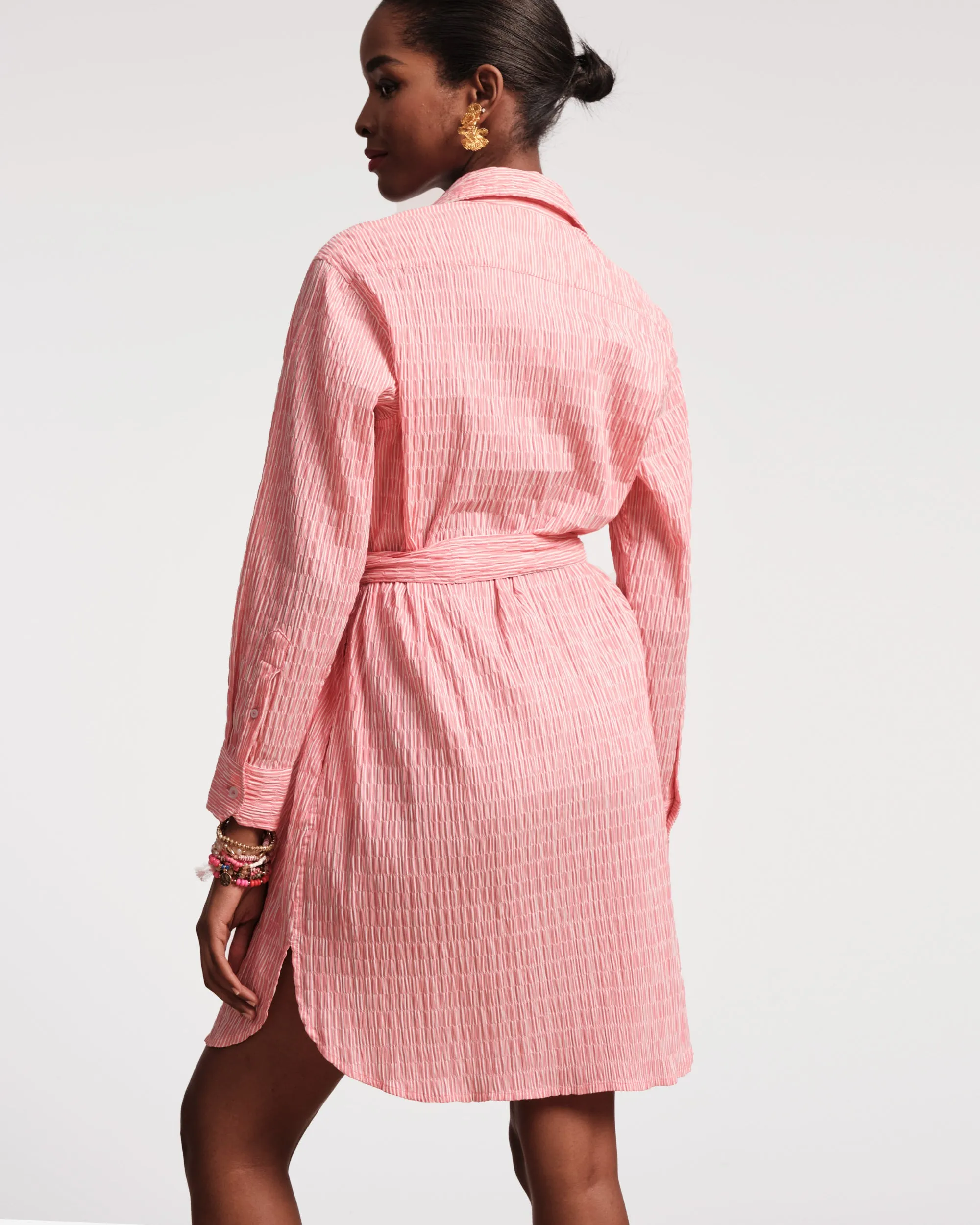 Perfect Shirtdress - Pink sold by Frances Valentine product image thumbnail 4
