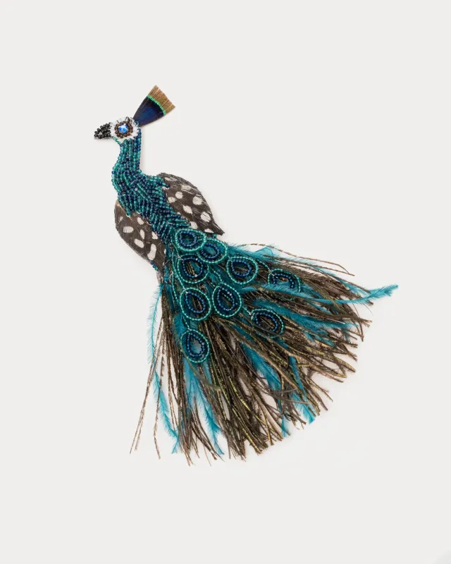 Peacock Brooch sold by Frances Valentine