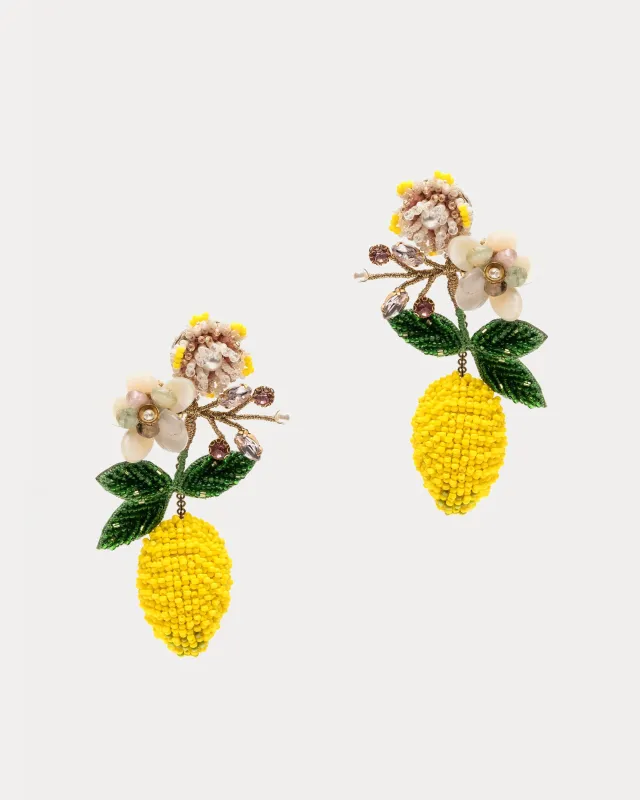Lemon Earrings sold by Frances Valentine