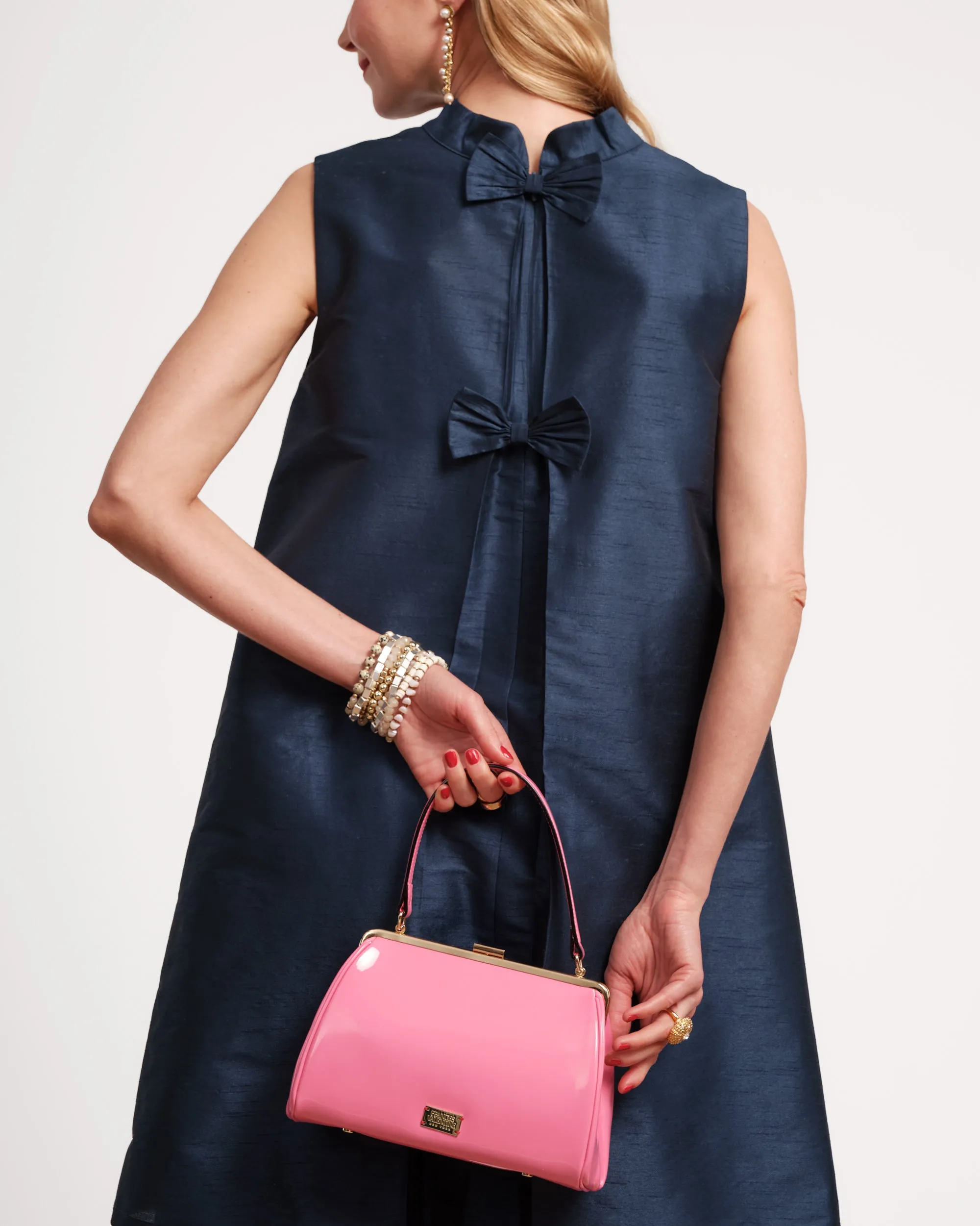 Frances Frame Bag - Patent Leather Pink sold by Frances Valentine product image thumbnail 2