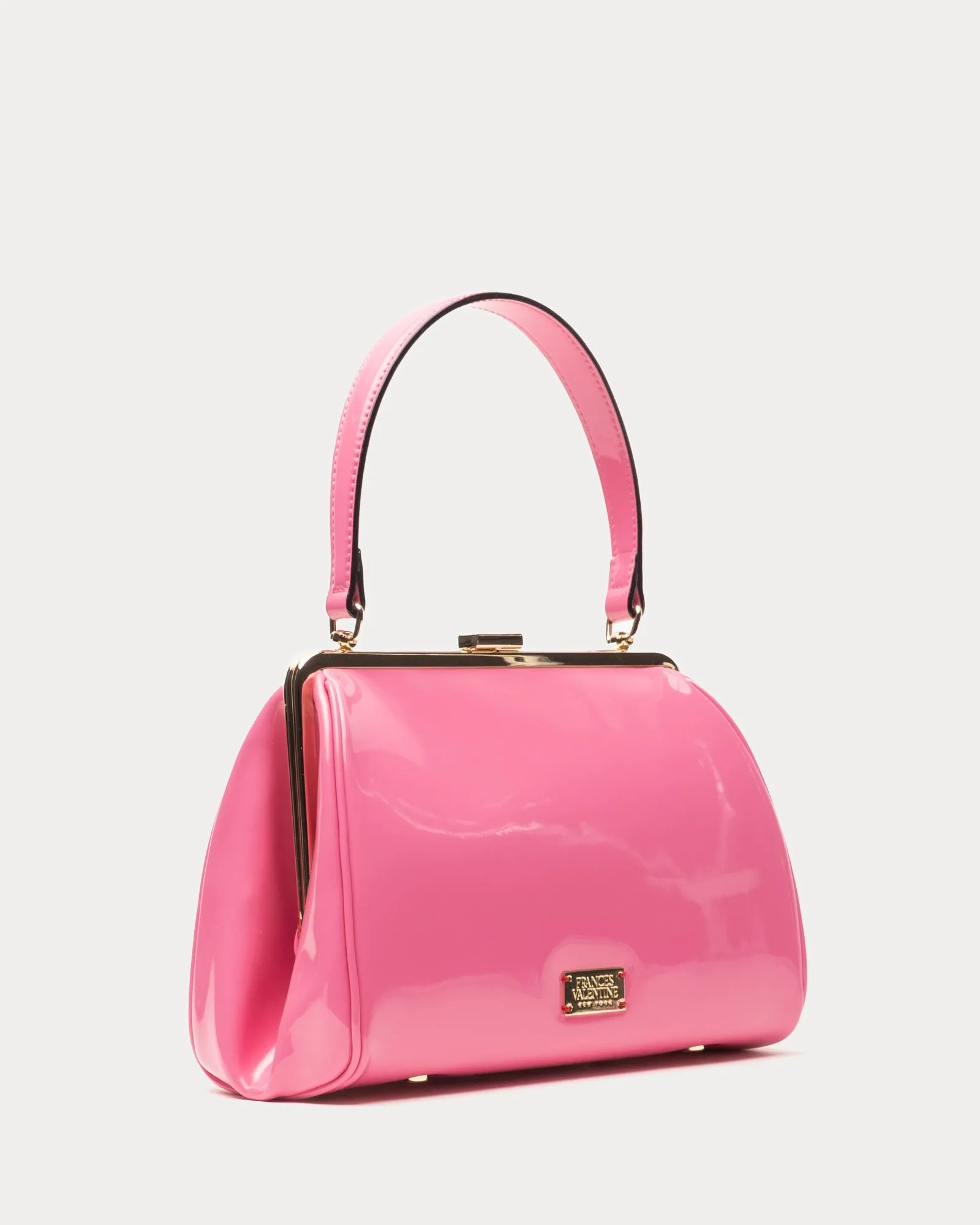 Frances Frame Bag - Patent Leather Pink sold by Frances Valentine product image thumbnail 3