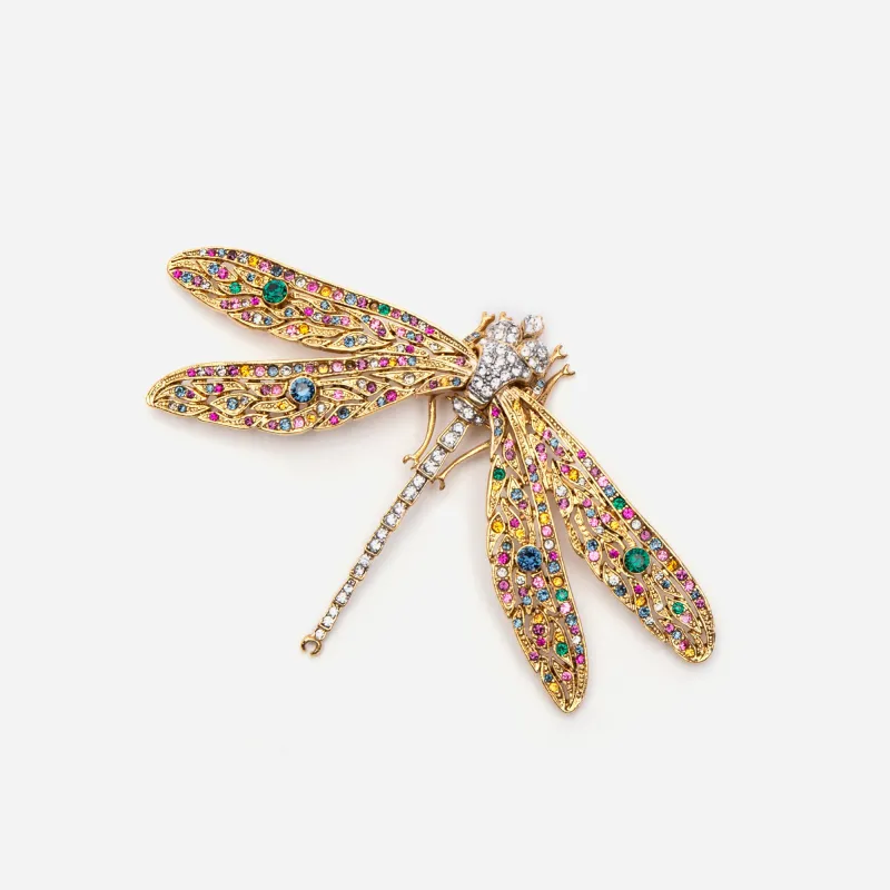 Fiesta Dragonfly Pin sold by Frances Valentine