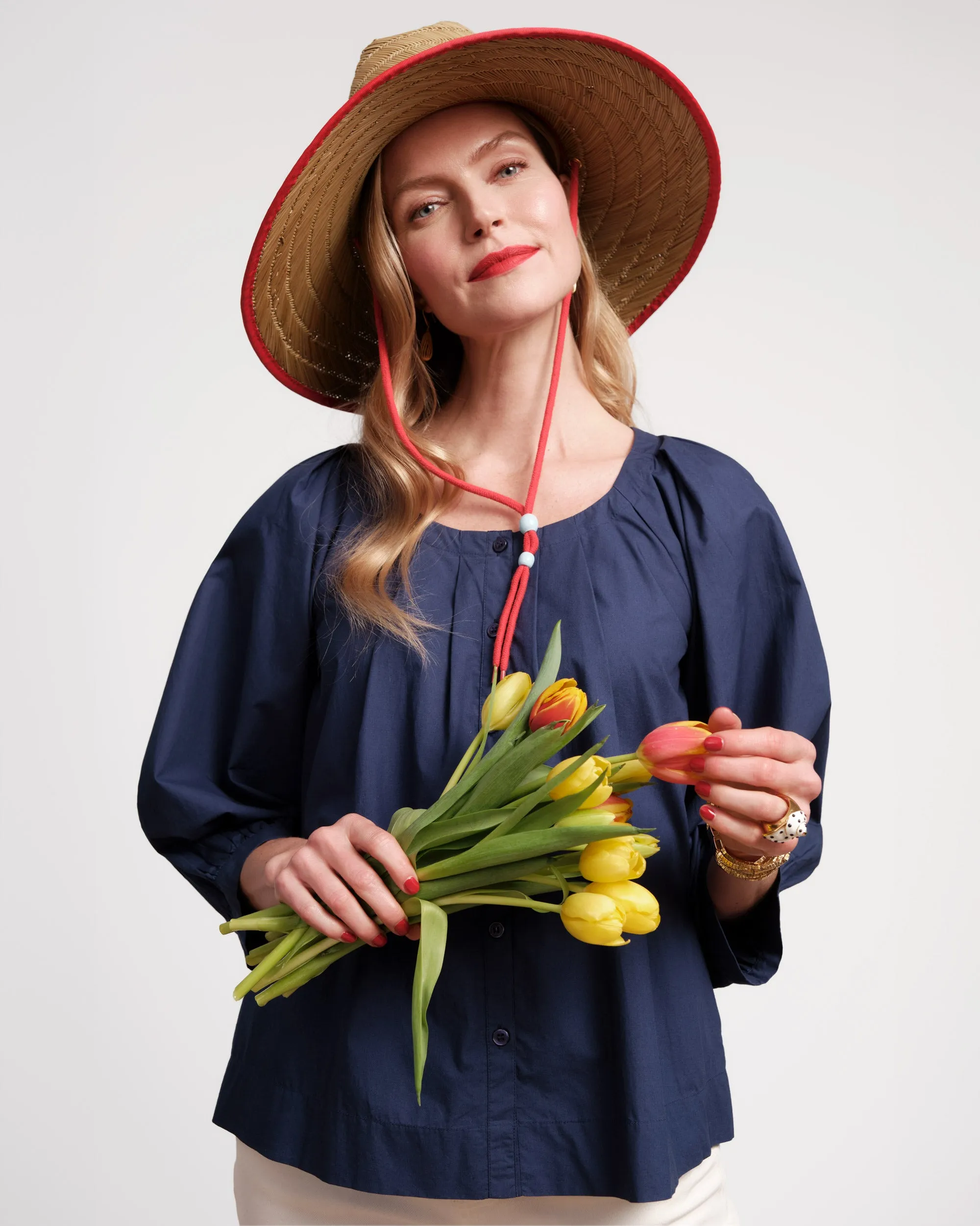 Zoe Top - Navy sold by Frances Valentine product image thumbnail 2