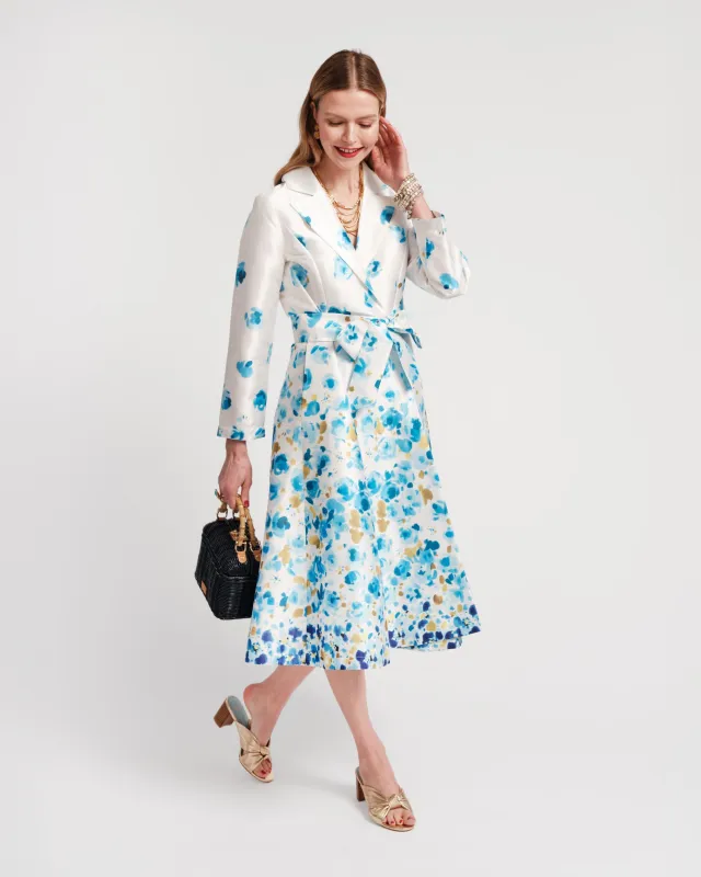 Lucille Wrap Dress - Pocket Full of Posies sold by Frances Valentine