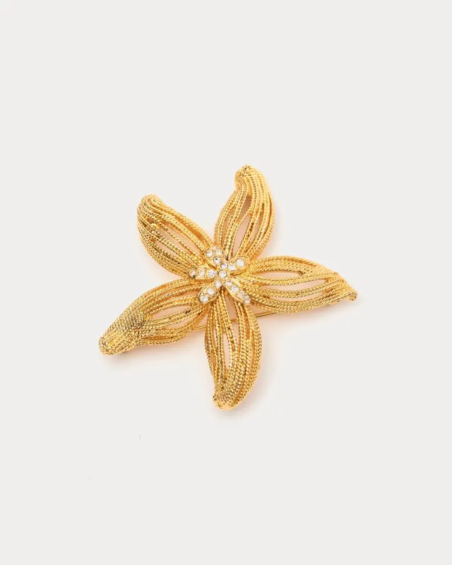 Gold Starfish Brooch sold by Frances Valentine