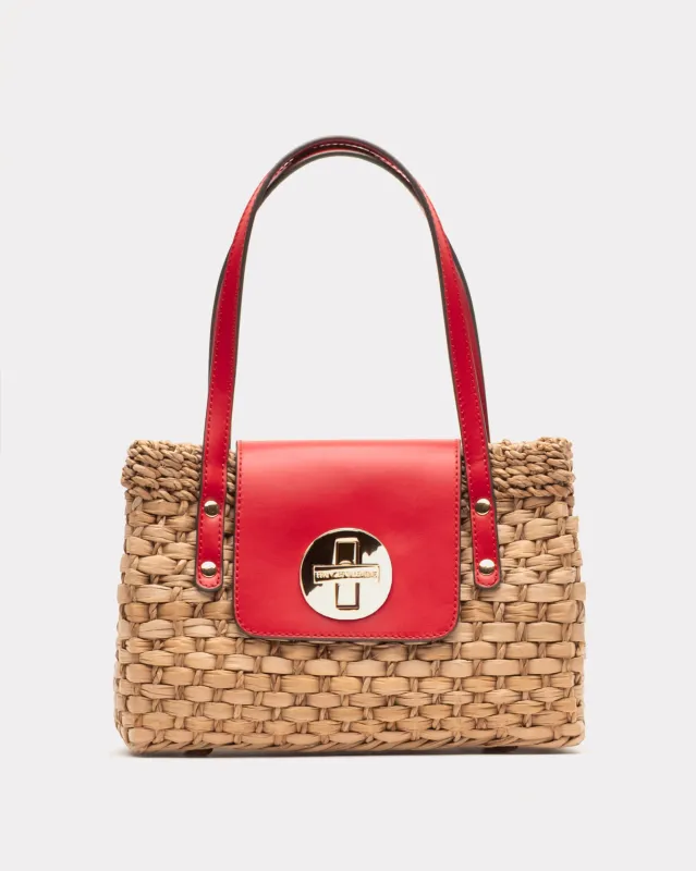 Loren Basket - Red sold by Frances Valentine