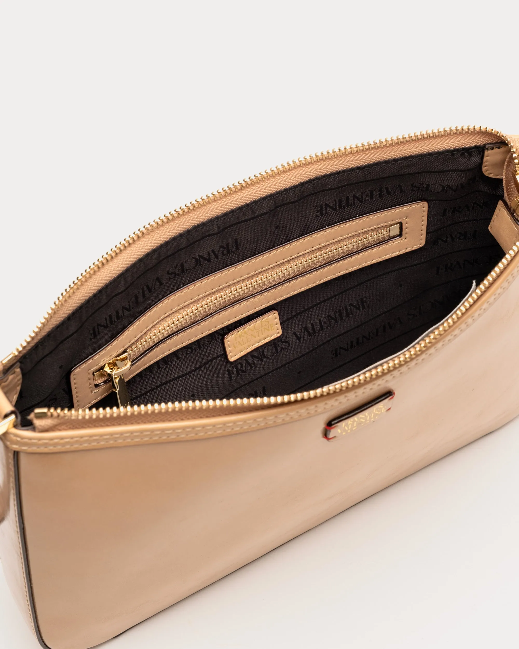 Poppy Crossbody - Glazed Leather Camel sold by Frances Valentine product image thumbnail 4