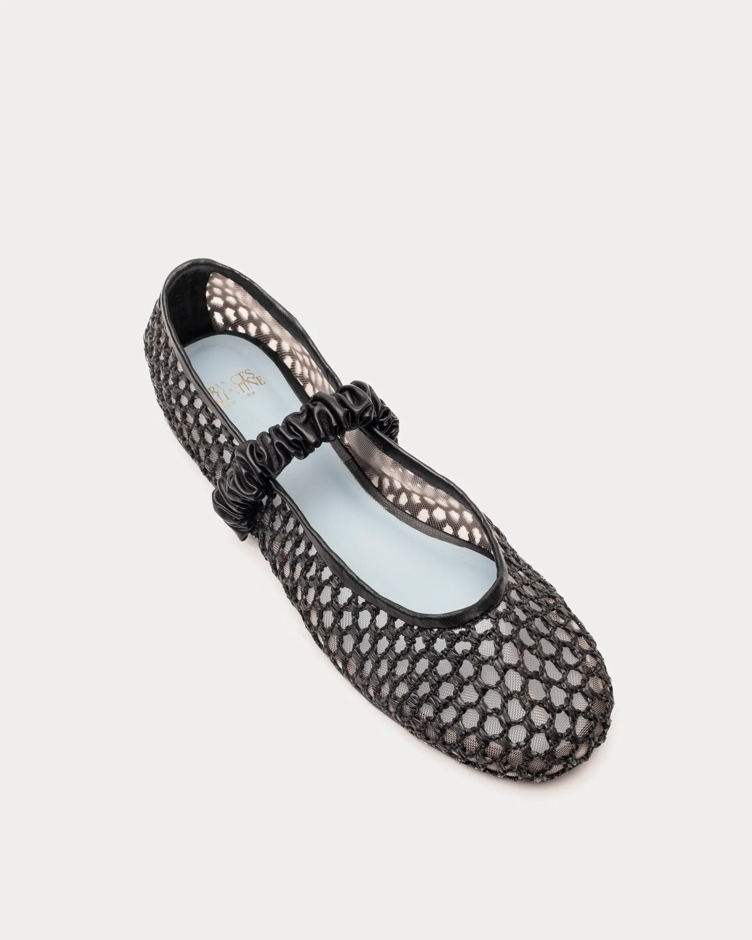 Ella Raffia Ballet Flat - Black sold by Frances Valentine product image thumbnail 4