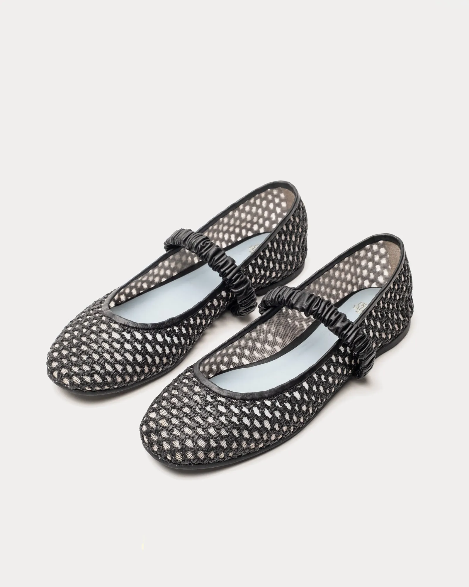Ella Raffia Ballet Flat - Black sold by Frances Valentine product image thumbnail 5