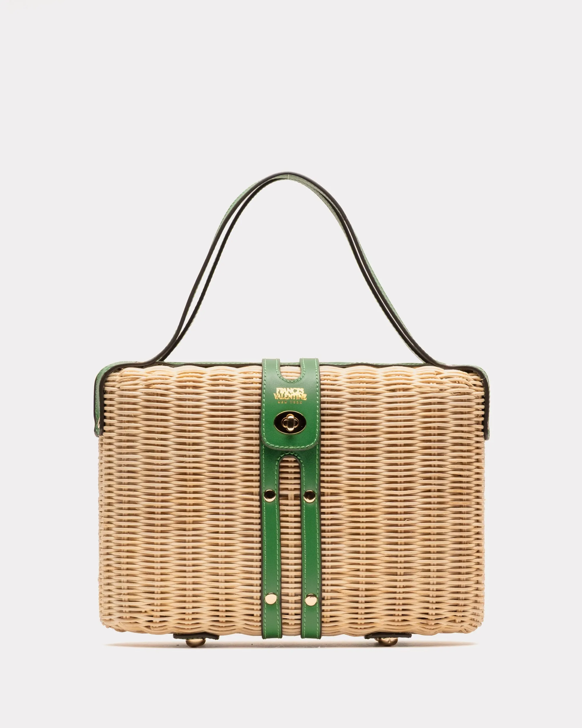 The Holland Satchel - Green sold by Frances Valentine