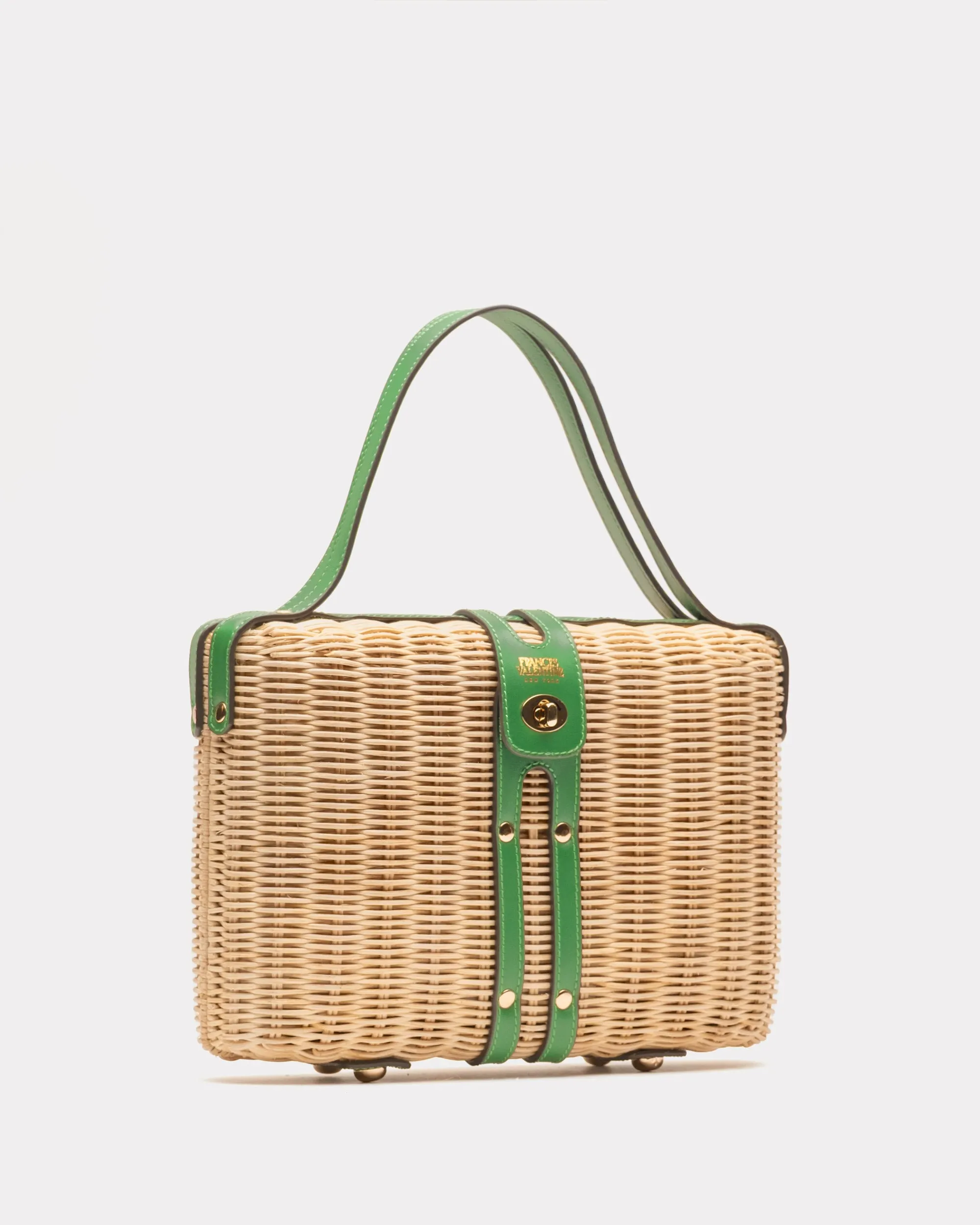 The Holland Satchel - Green sold by Frances Valentine product image thumbnail 2