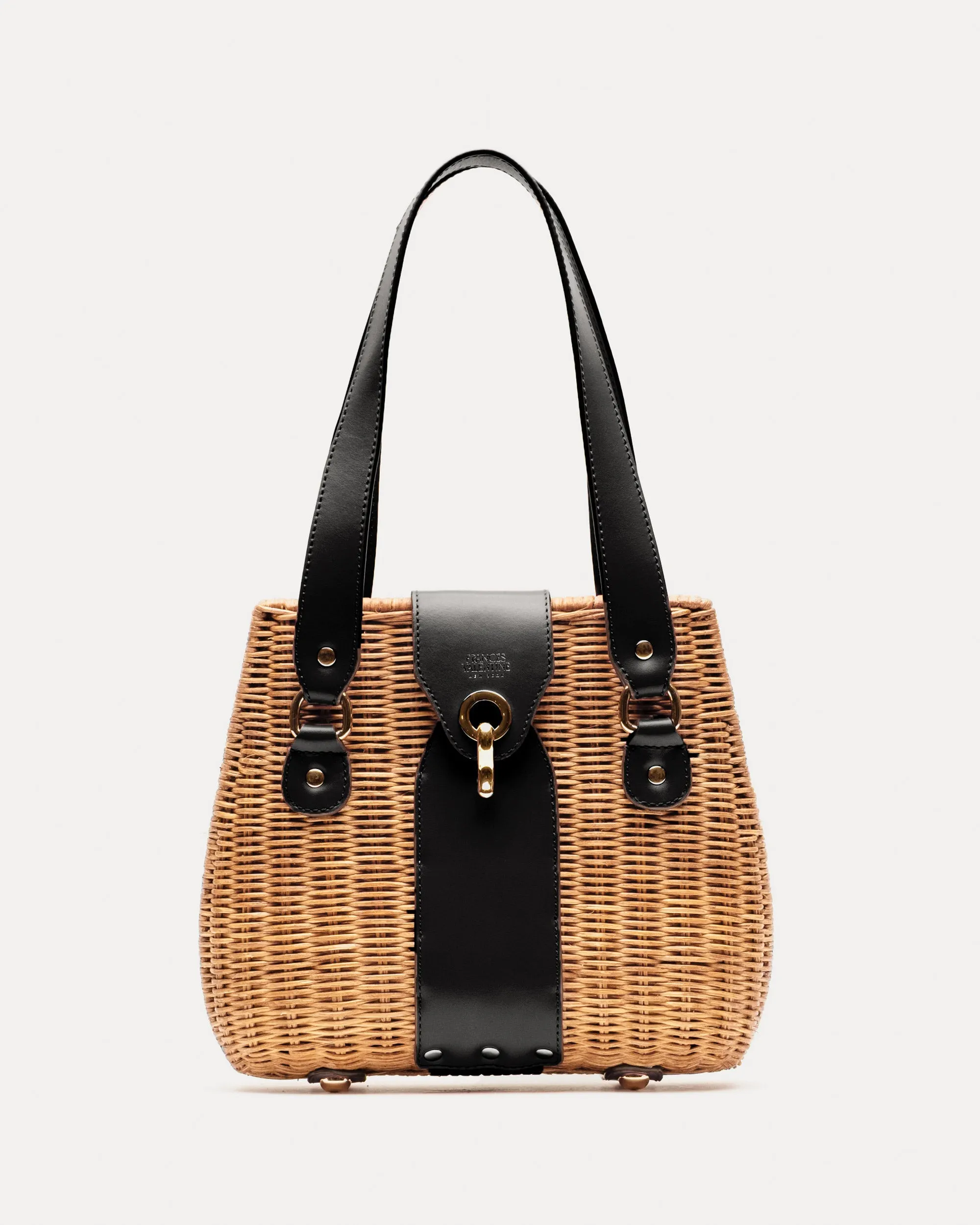 Gigi Basket - Toast/Black sold by Frances Valentine