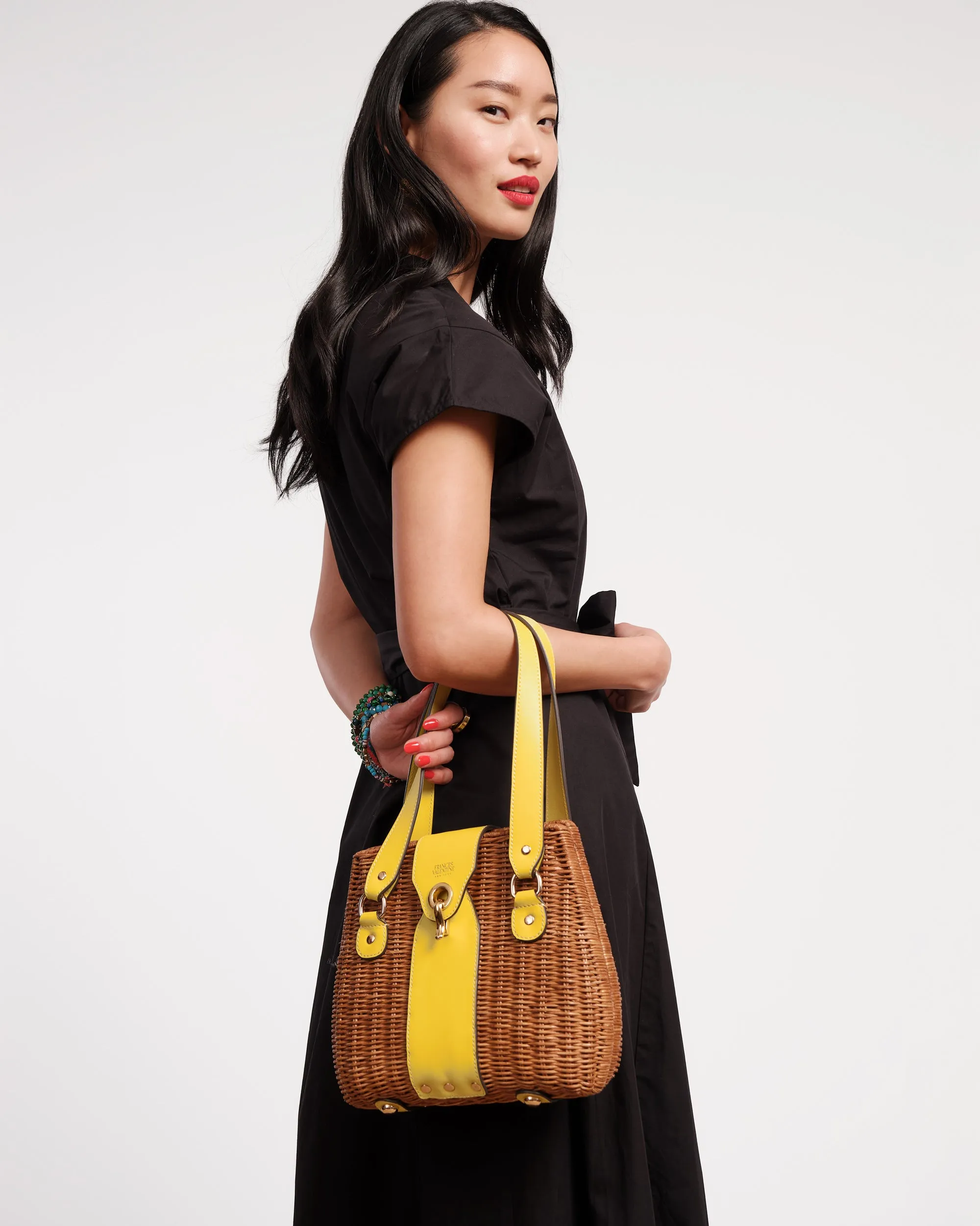 Gigi Basket - Toast/Yellow sold by Frances Valentine product image thumbnail 2