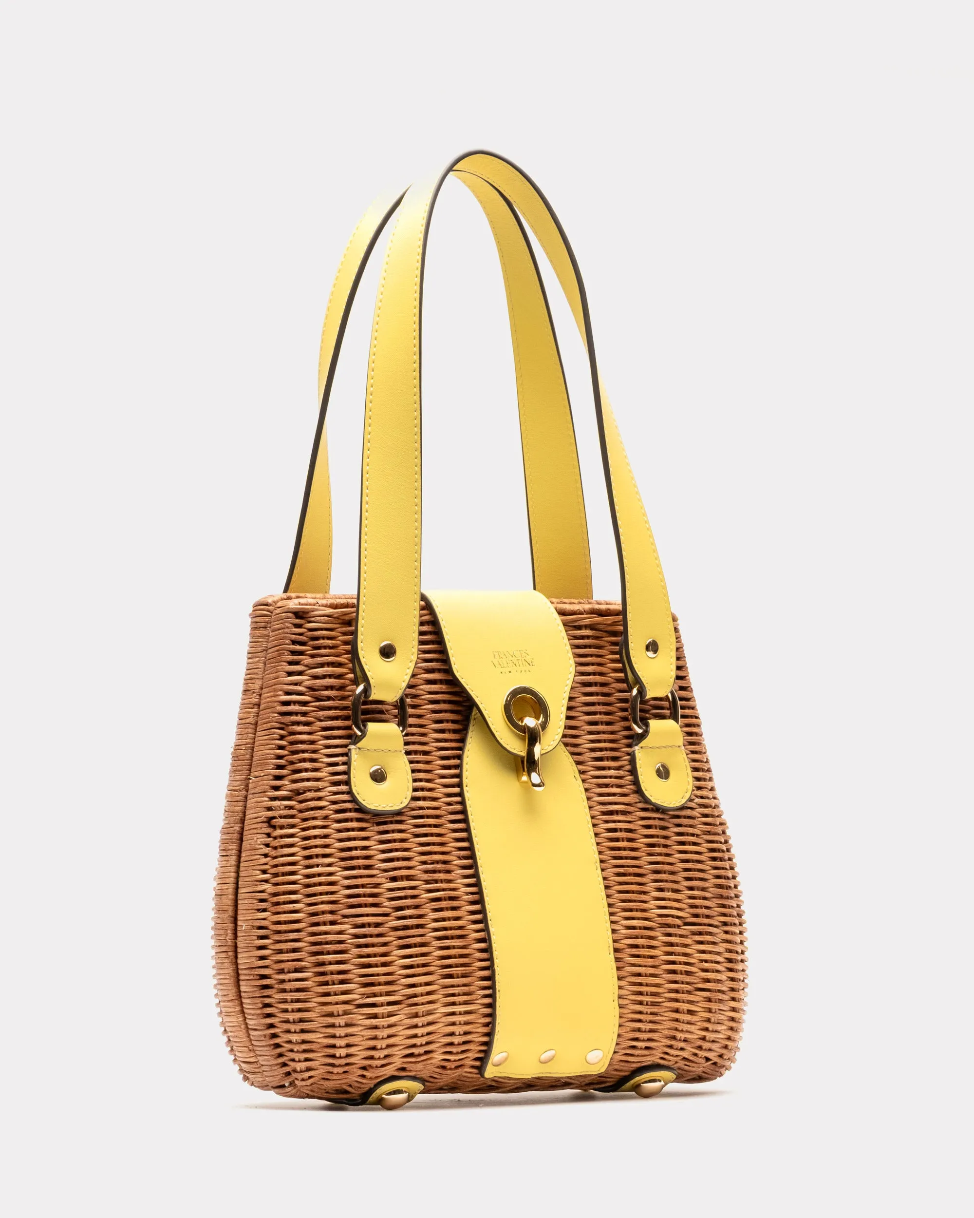 Gigi Basket - Toast/Yellow sold by Frances Valentine product image thumbnail 3