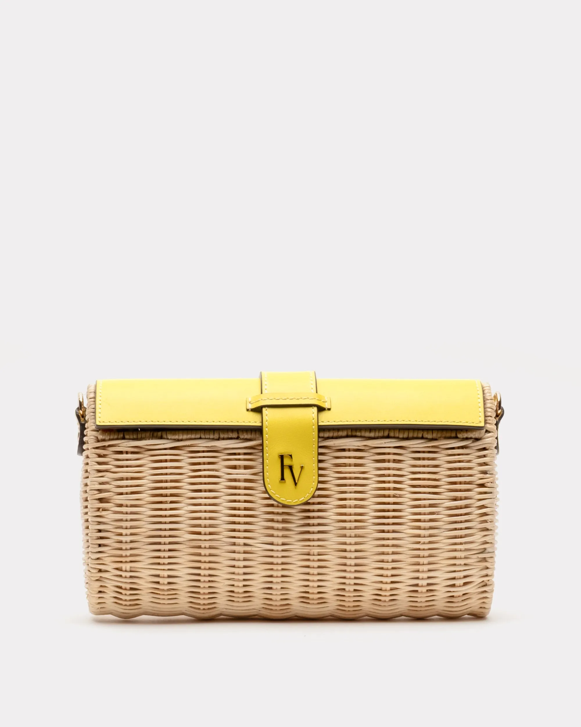 Betsy Crossbody Clutch - Canary sold by Frances Valentine