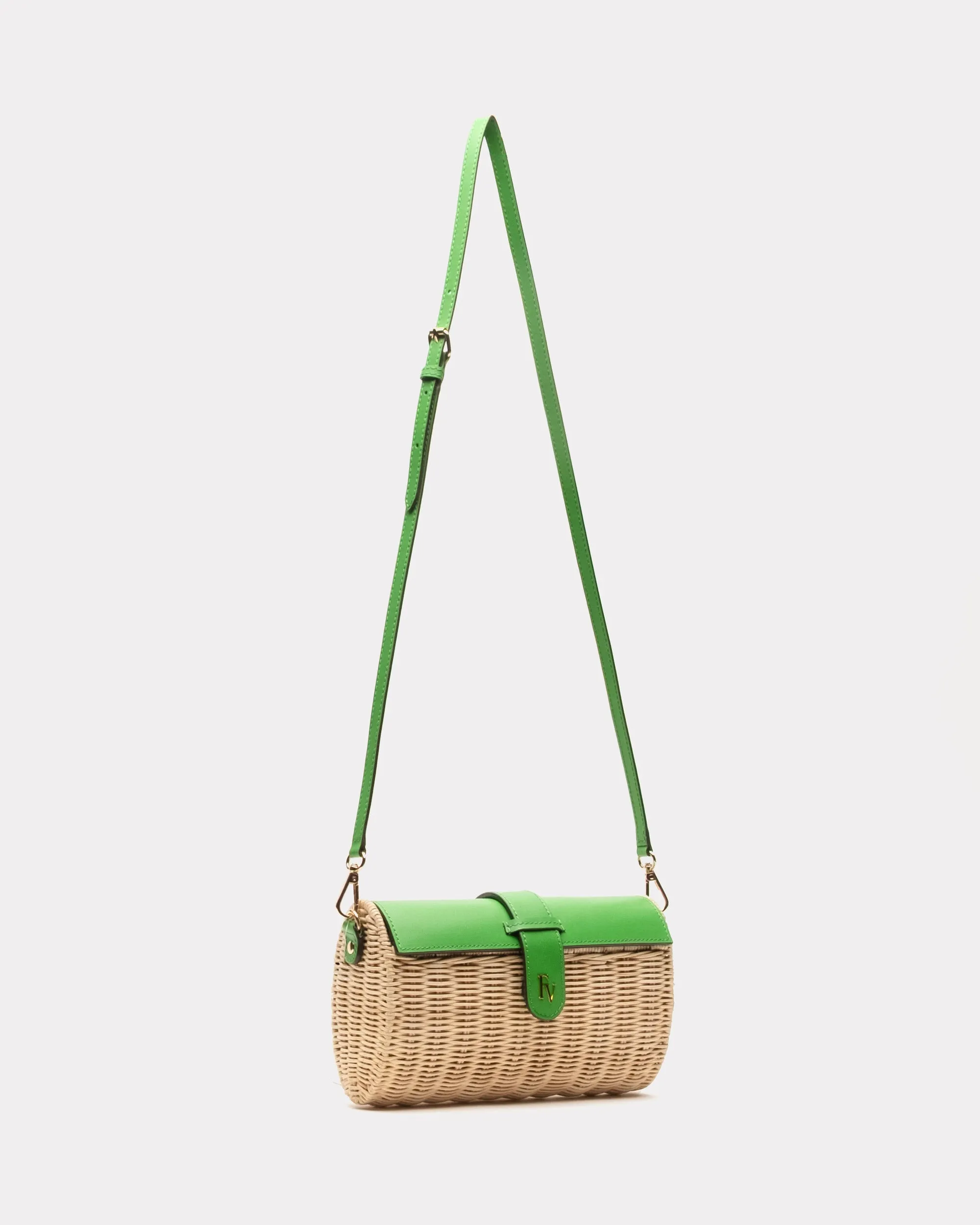 Betsy Crossbody Clutch - Green sold by Frances Valentine product image thumbnail 2
