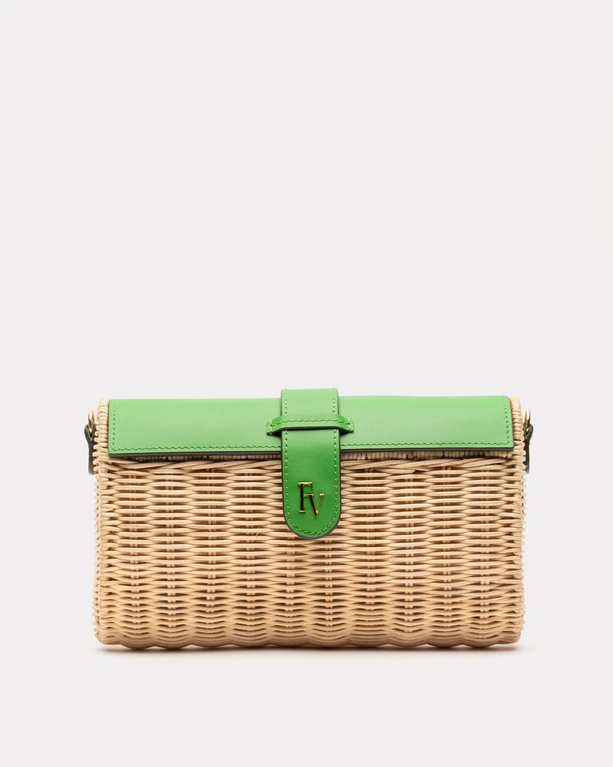 Betsy Crossbody Clutch - Green sold by Frances Valentine