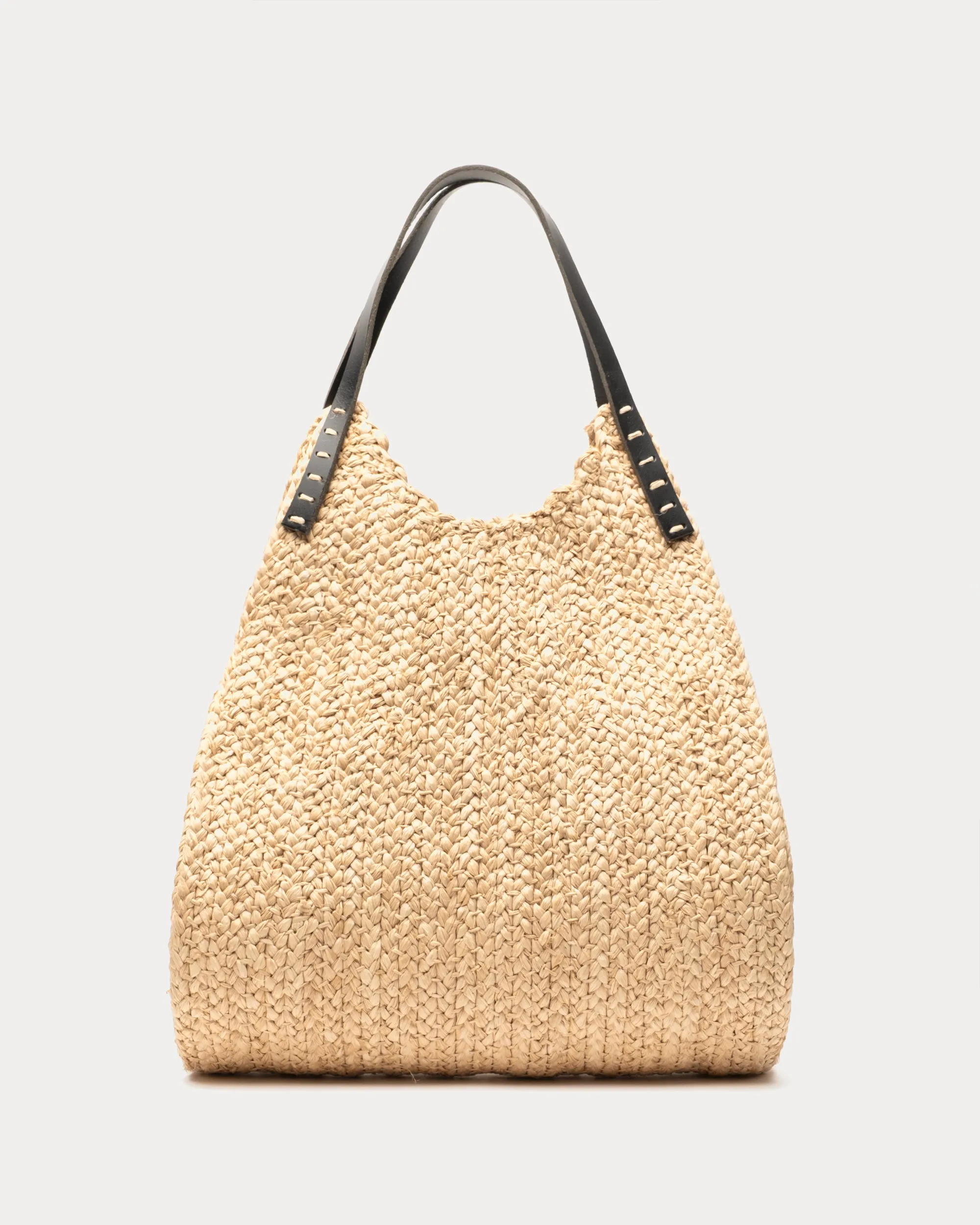 Embe Braided Raffia Tote sold by Frances Valentine