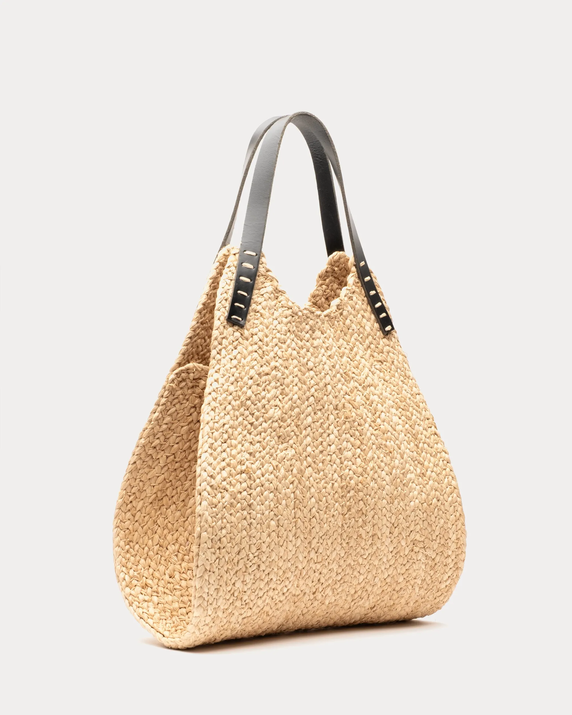 Embe Braided Raffia Tote sold by Frances Valentine product image thumbnail 4