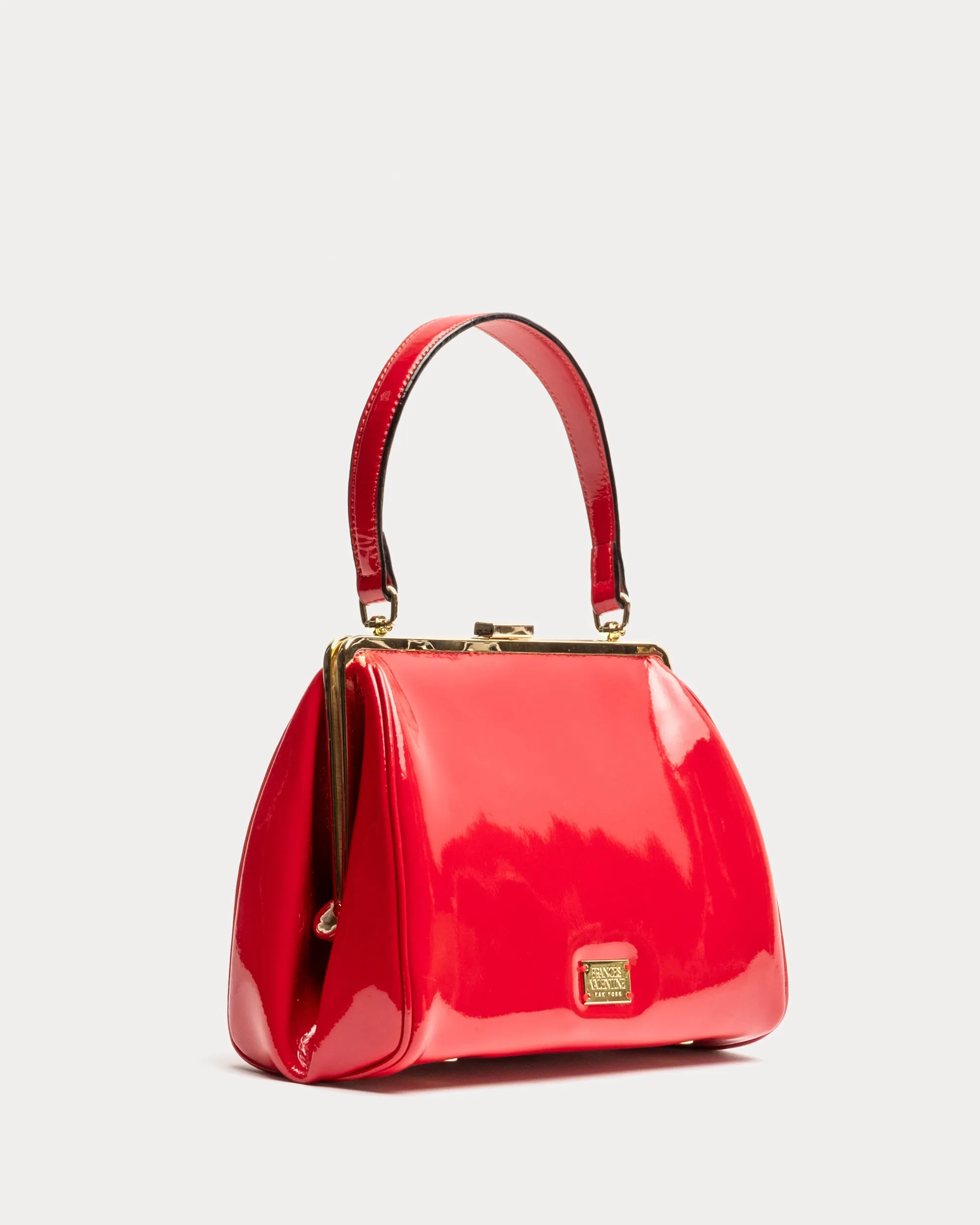 Frances Frame Bag - Patent Leather Red sold by Frances Valentine product image thumbnail 3