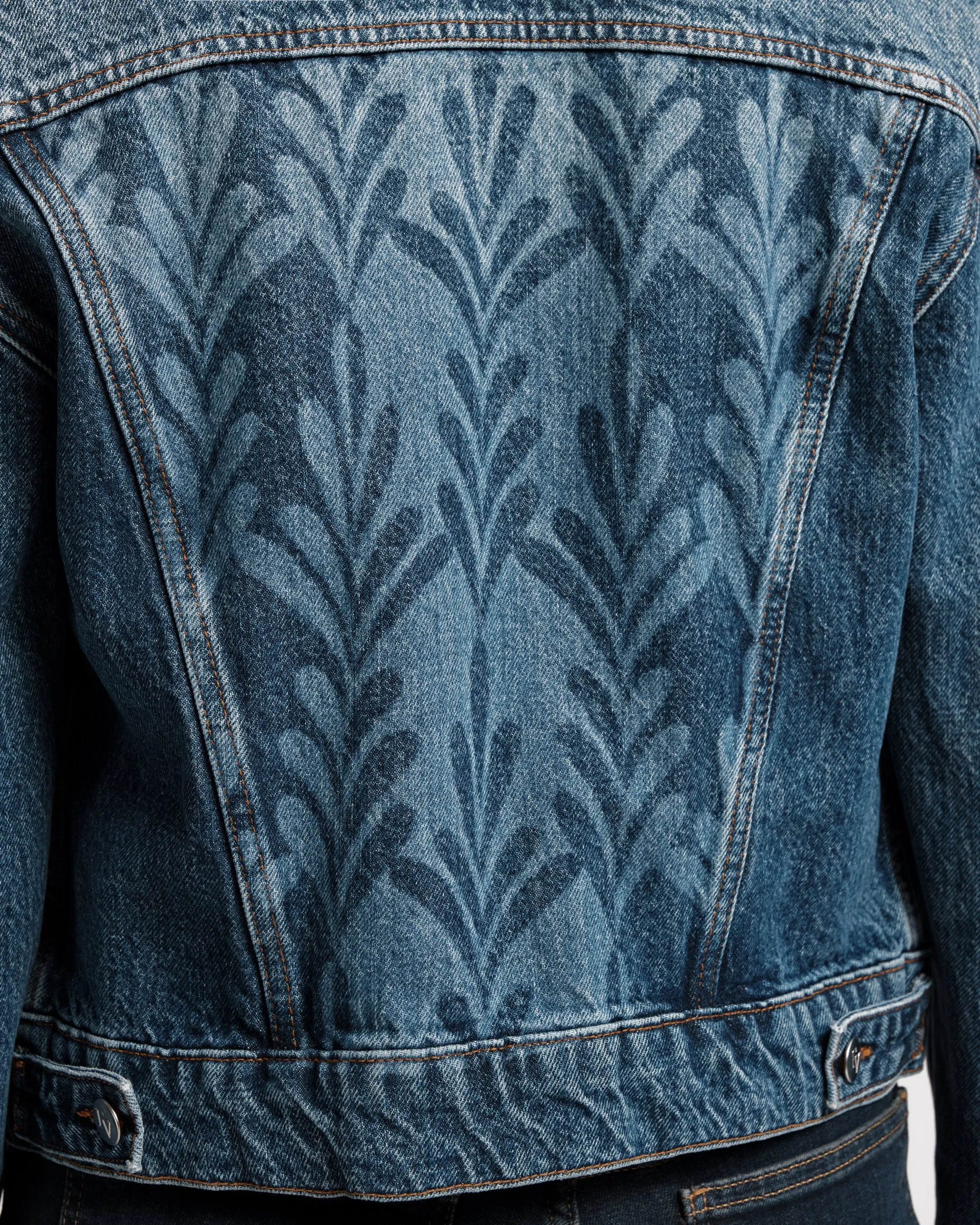 Taylor Jean Jacket - Royal Palm Denim sold by Frances Valentine product image thumbnail 4
