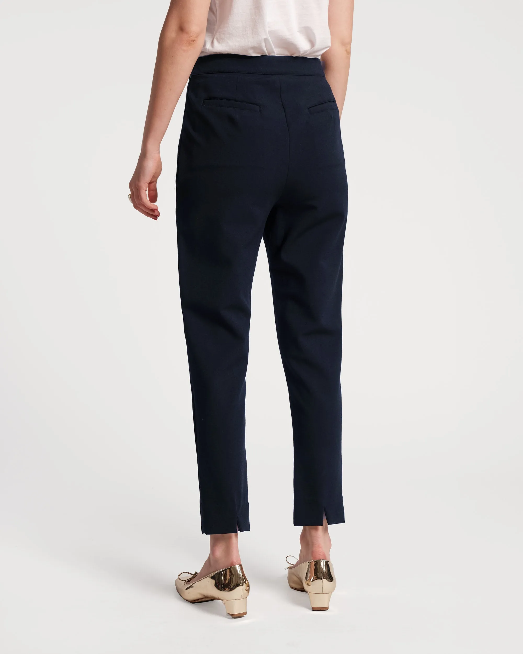 Lucy Cigarette Pant - Navy sold by Frances Valentine product image thumbnail 3