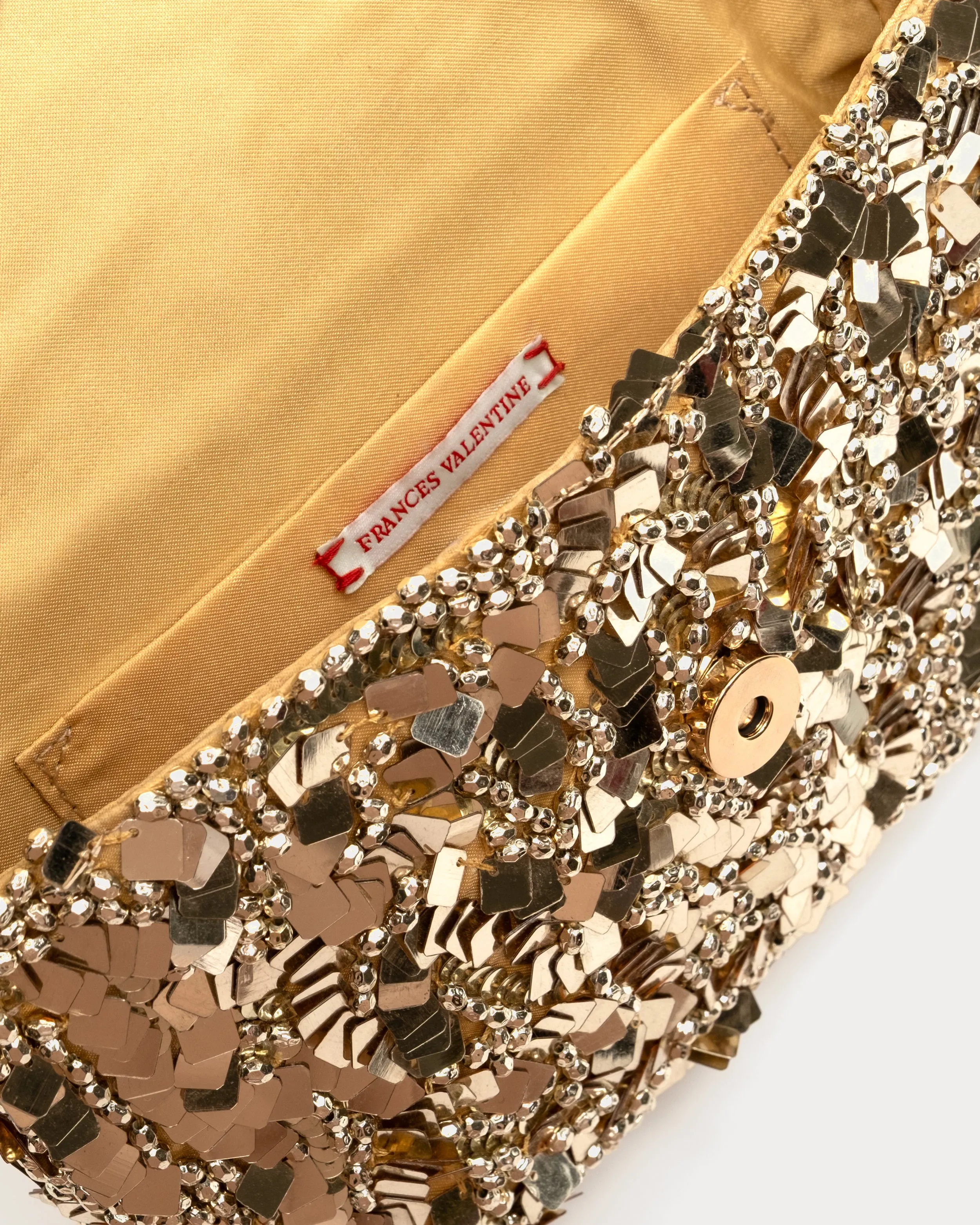 Stardust Sequin Bag - Gold sold by Frances Valentine product image thumbnail 3