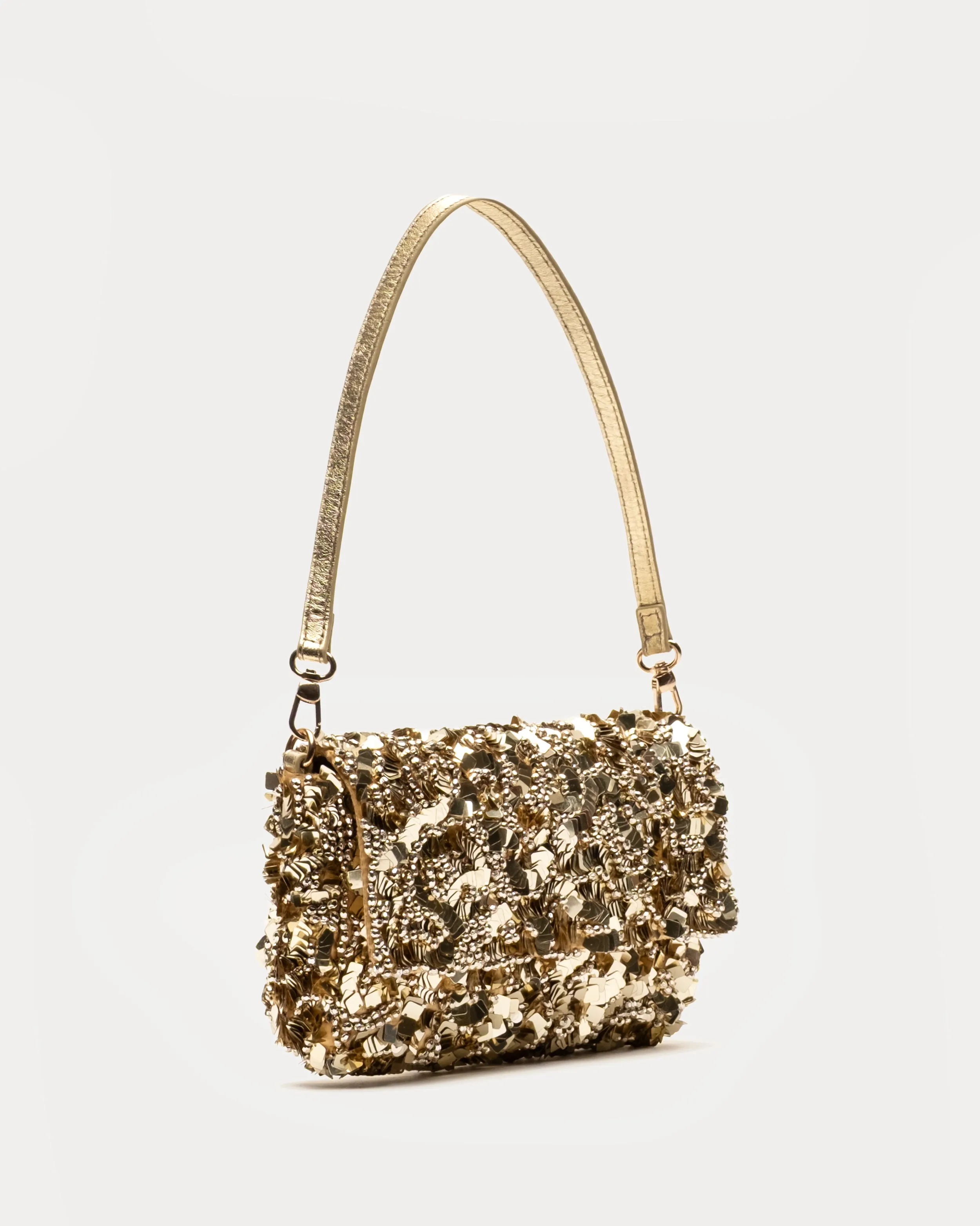 Stardust Sequin Bag - Gold sold by Frances Valentine product image thumbnail 2