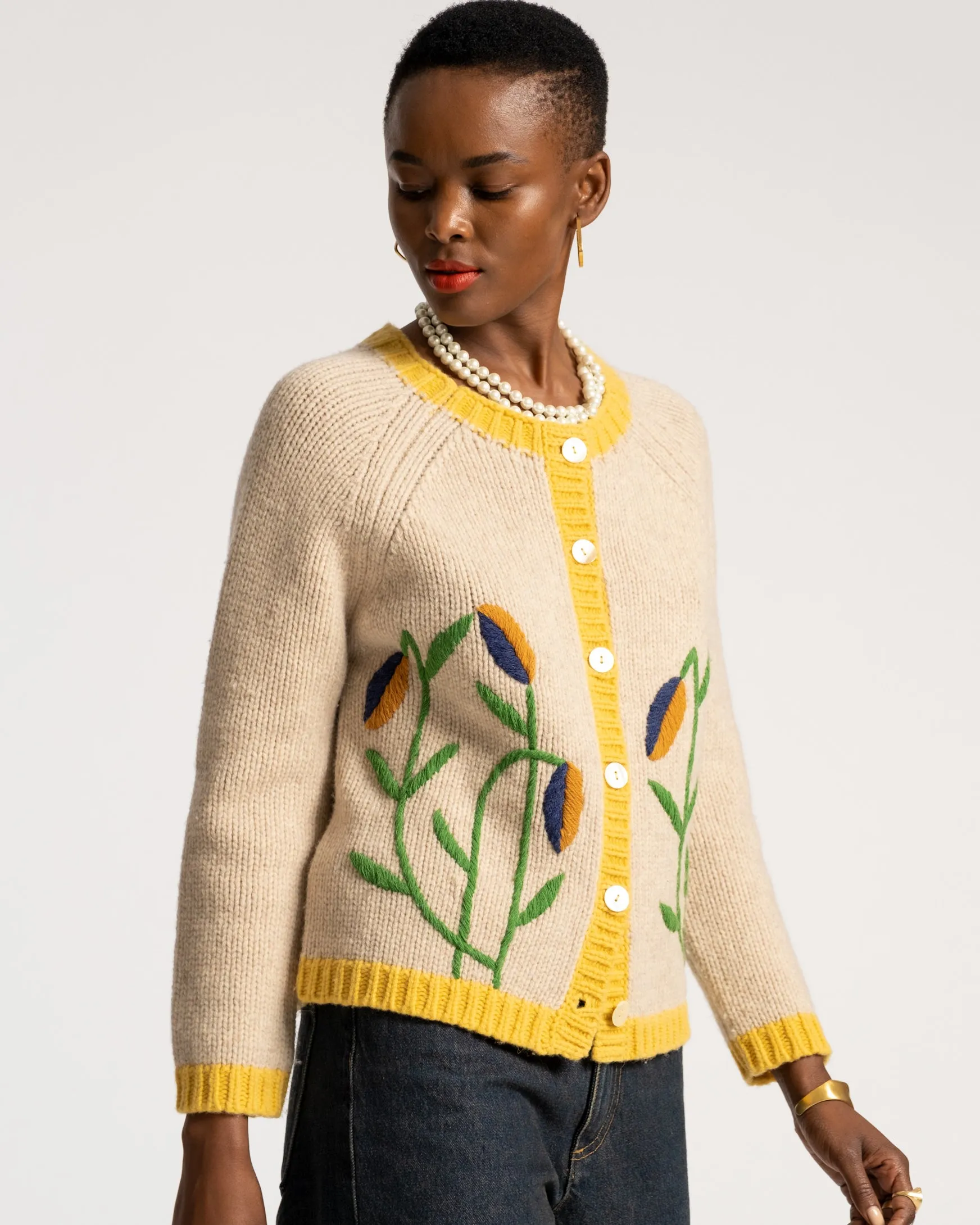 Tulip Cardi Coat sold by Frances Valentine product image thumbnail 4