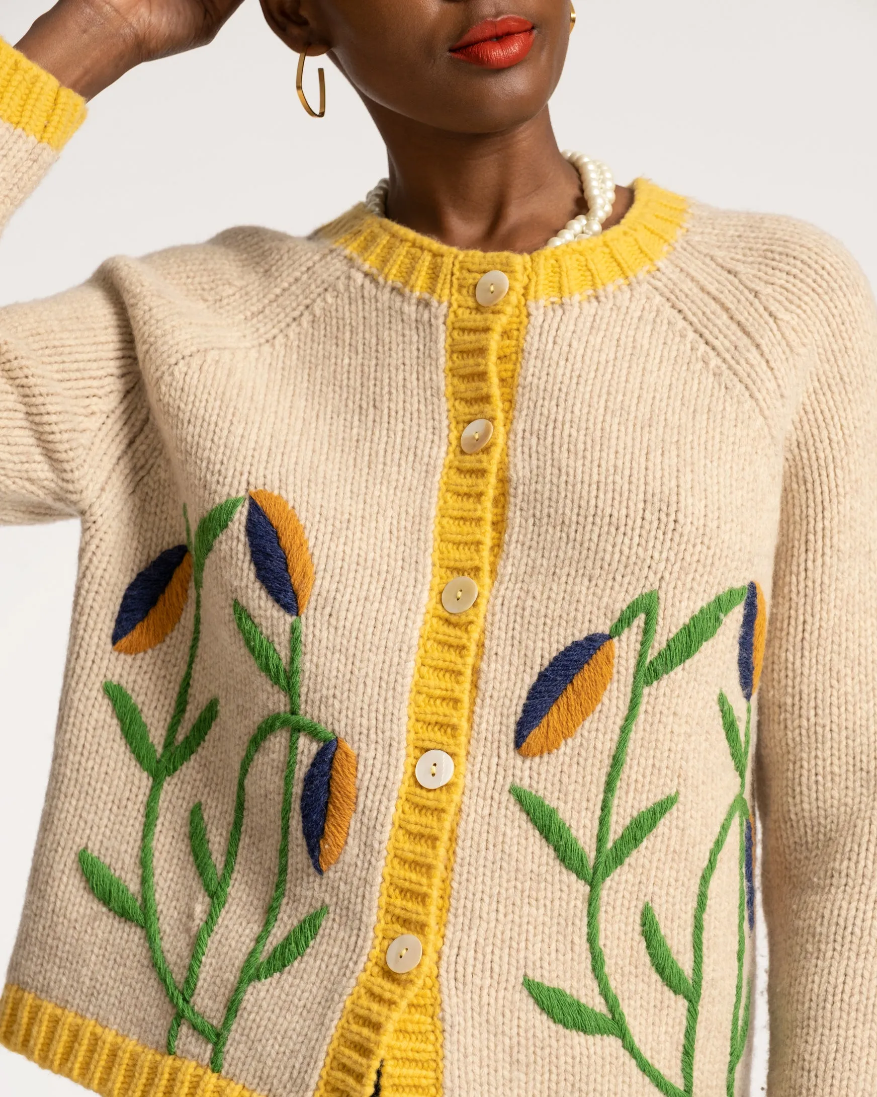 Tulip Cardi Coat sold by Frances Valentine product image thumbnail 3