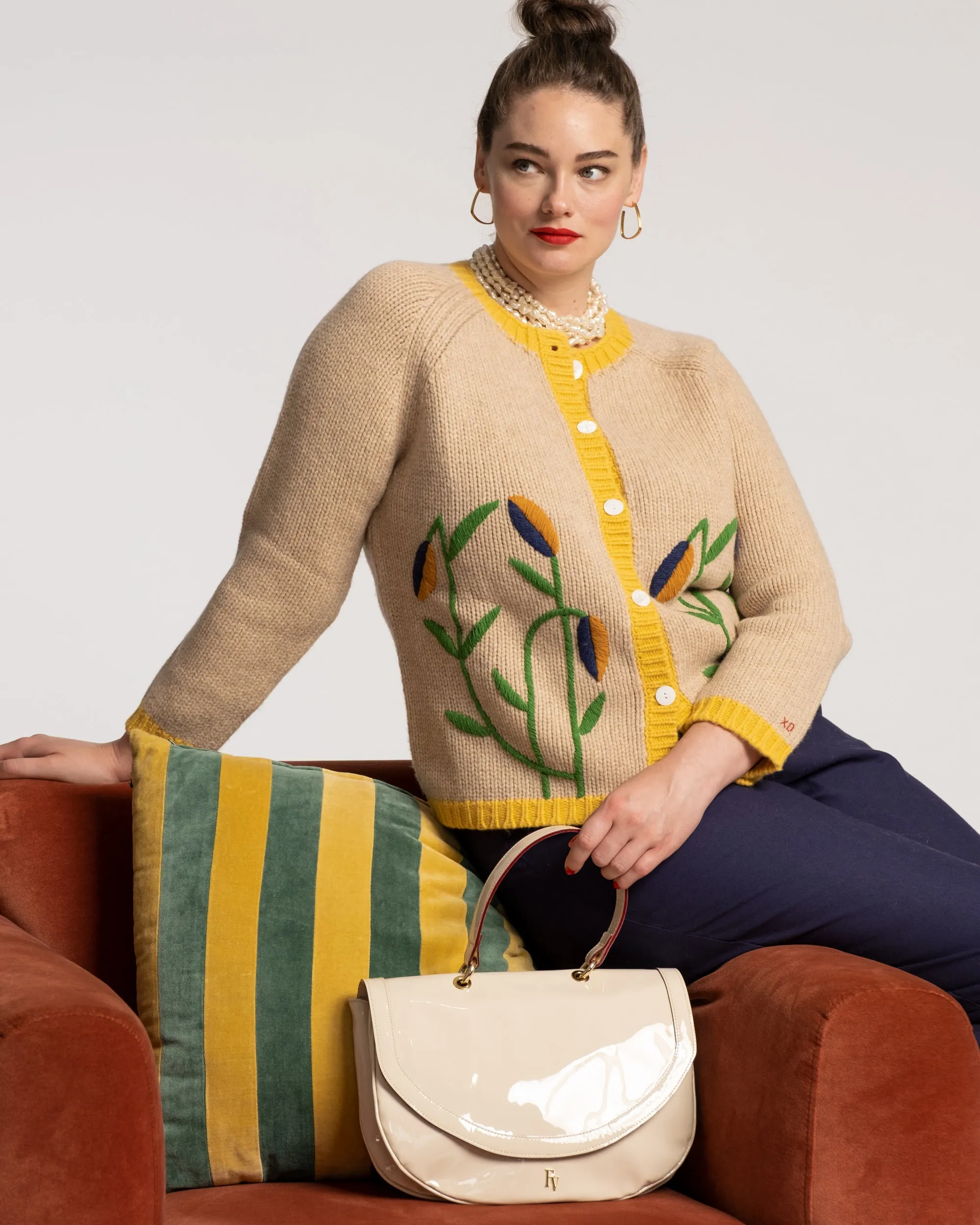 Tulip Cardi Coat sold by Frances Valentine product image thumbnail 2