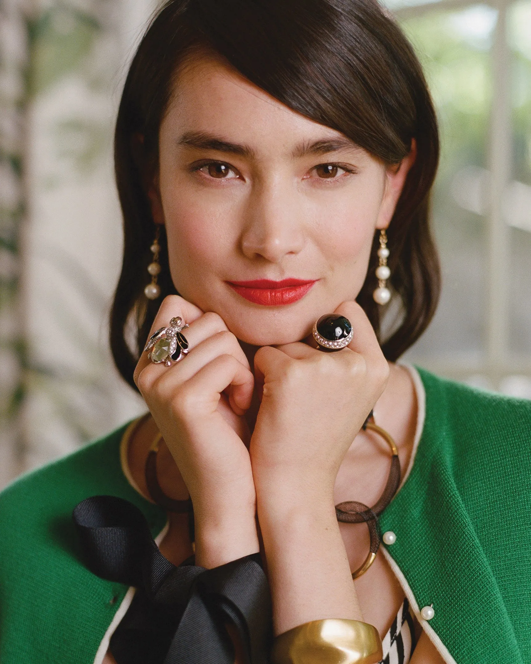 Bee Ring - Black sold by Frances Valentine product image thumbnail 2