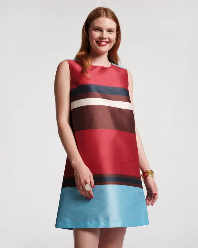 Sylvie Shift Dress - Sublime Stripe sold by Frances Valentine