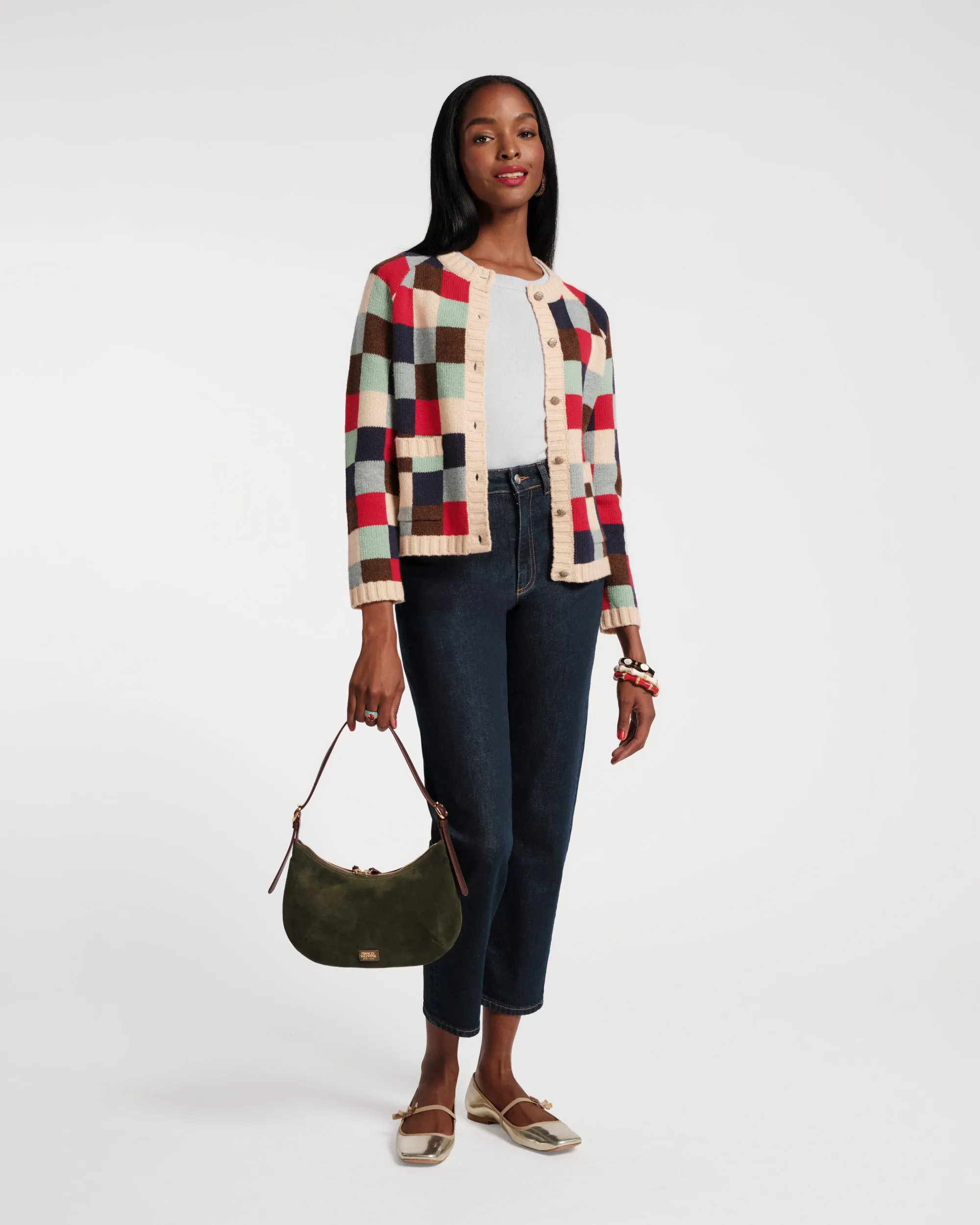 Pixel Cardigan - Sublime Pixel sold by Frances Valentine product image thumbnail 3