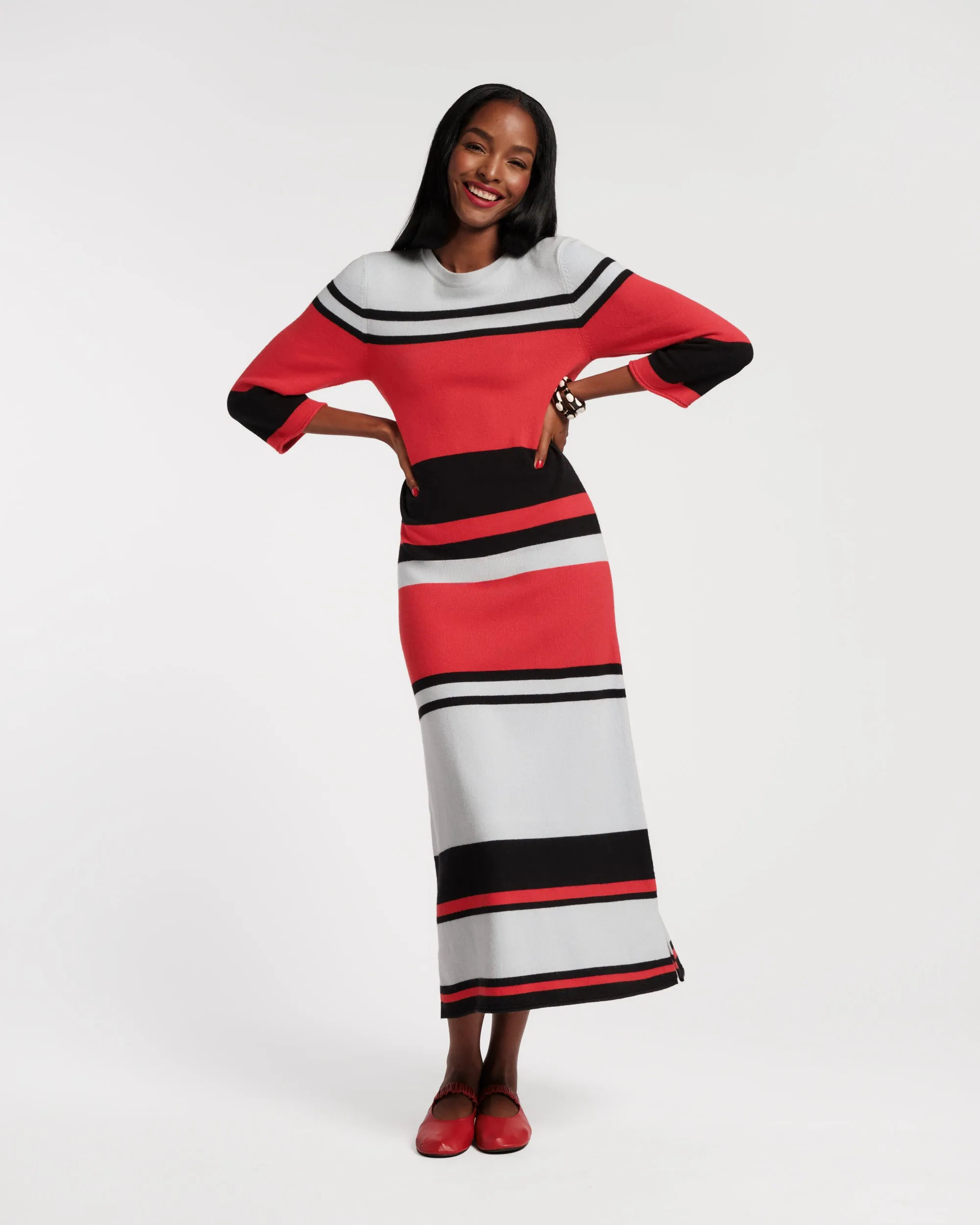 Cozy Knit Maxi - Sublime Stripe sold by Frances Valentine product image thumbnail 3