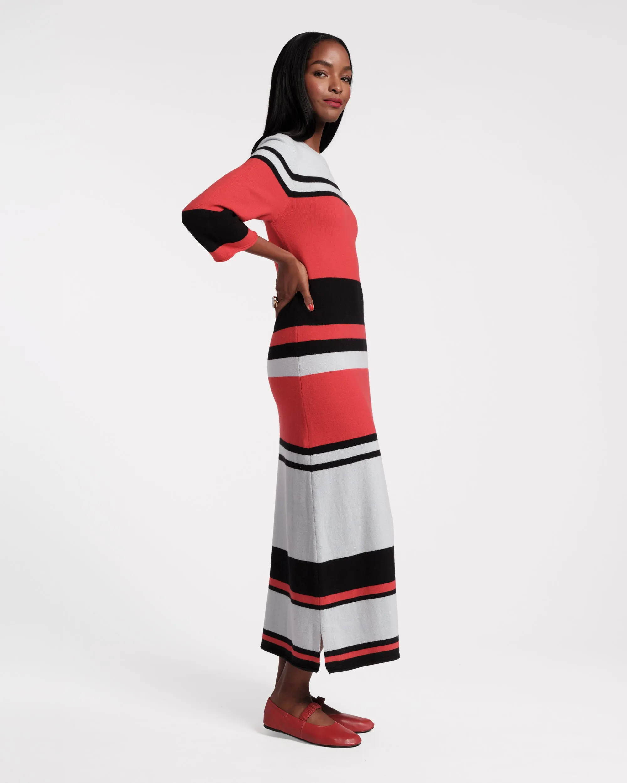 Cozy Knit Maxi - Sublime Stripe sold by Frances Valentine product image thumbnail 4