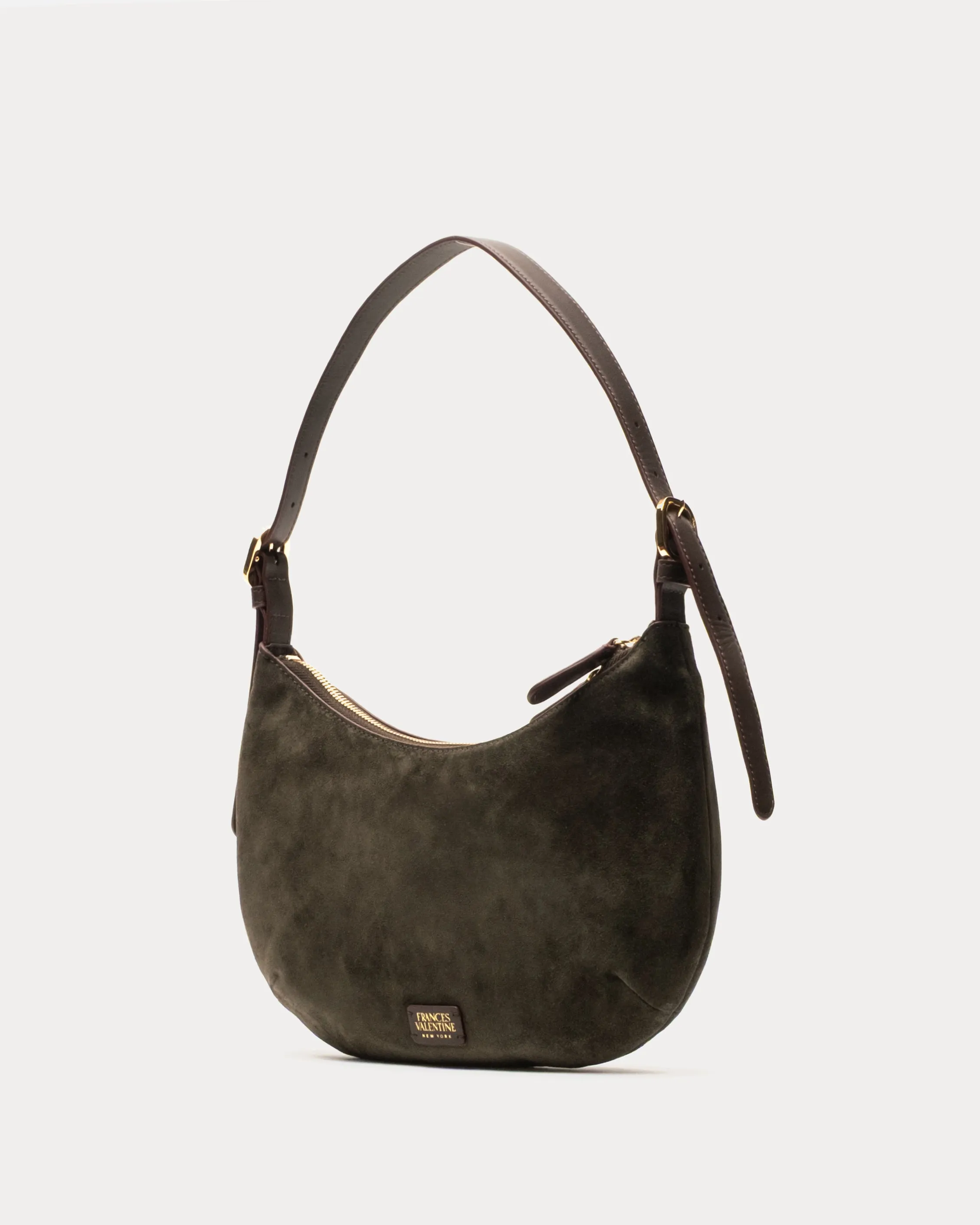 Starr Suede Hobo - Olive sold by Frances Valentine product image thumbnail 3