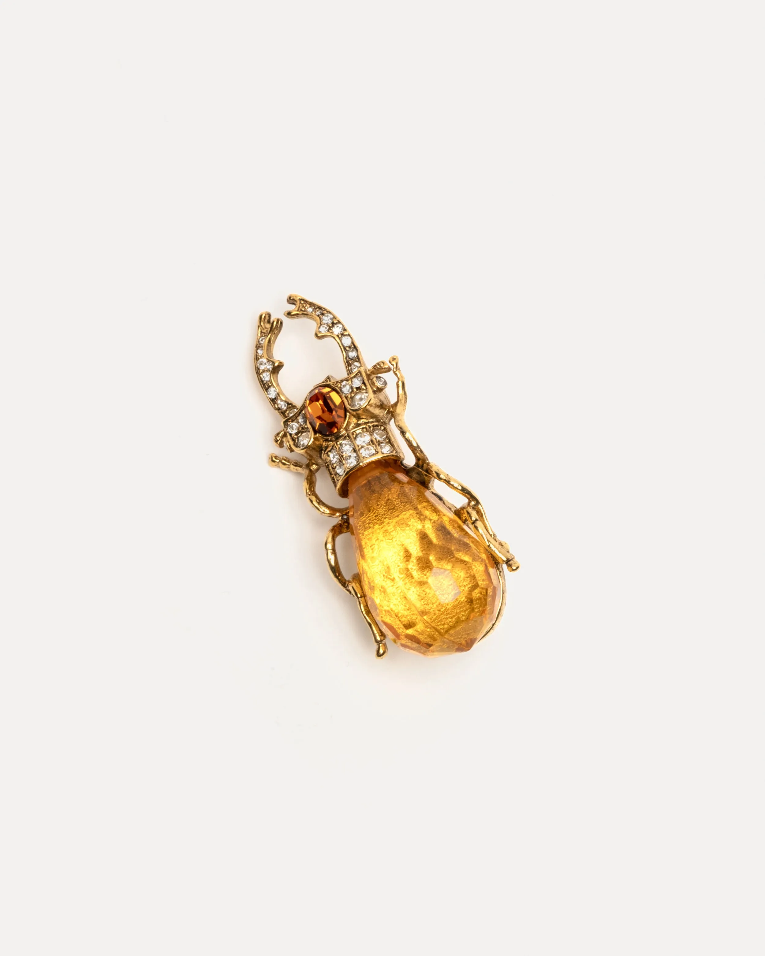 Scarab Beetle Pin Topaz Stone sold by Frances Valentine product image thumbnail 2