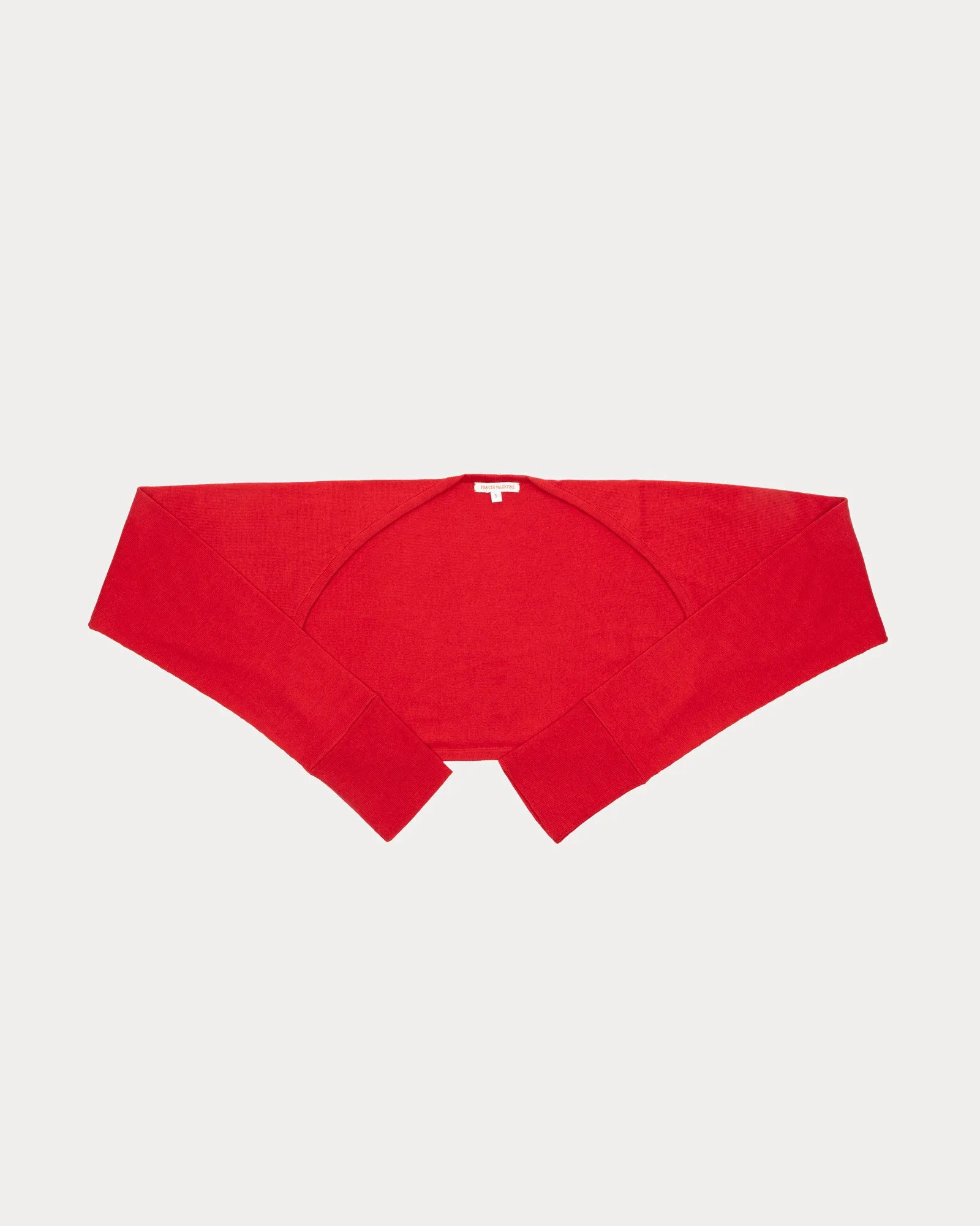 Emmie Long Sleeve Shrug - Red sold by Frances Valentine product image thumbnail 5