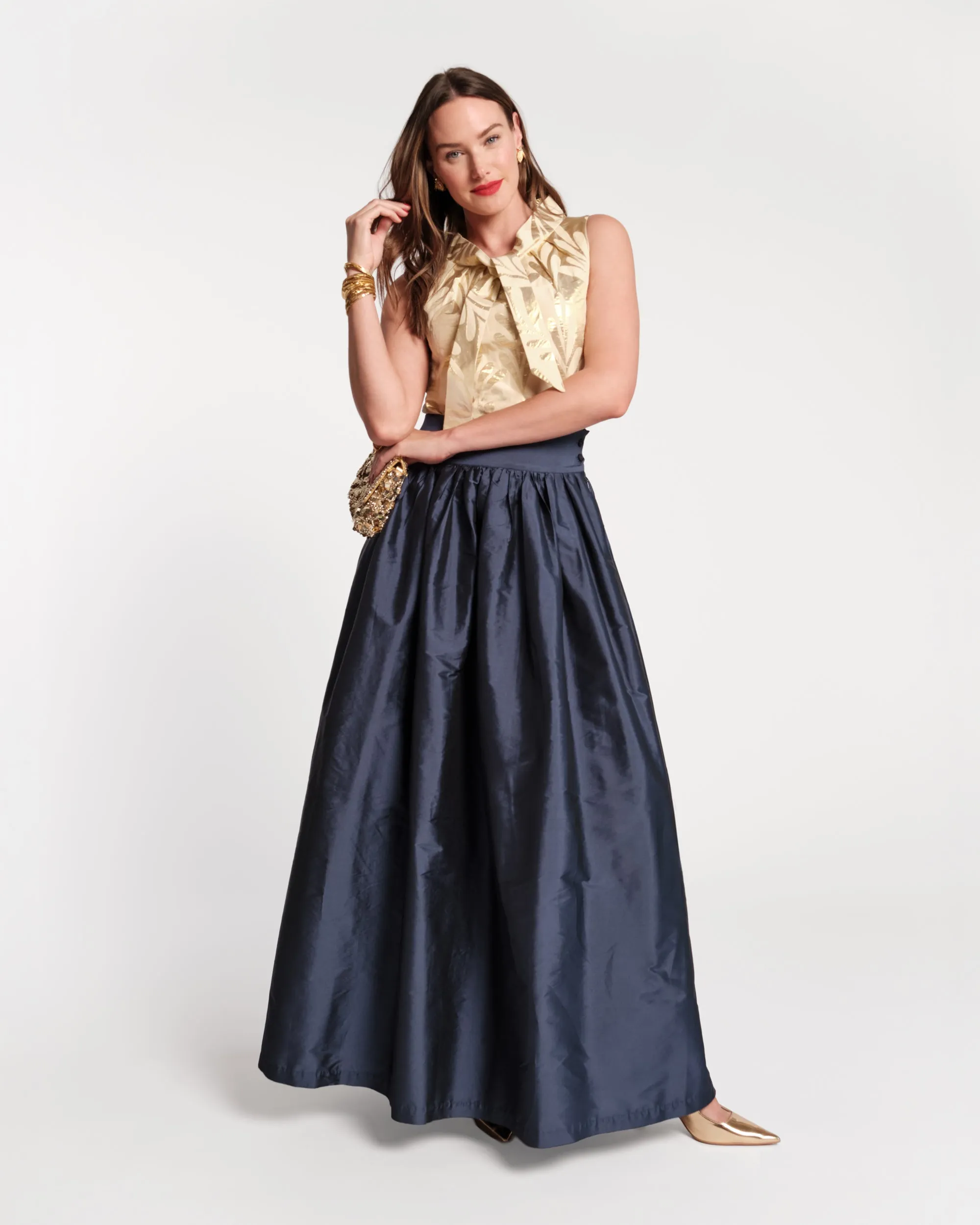 Ball Skirt - Navy sold by Frances Valentine product image thumbnail 5