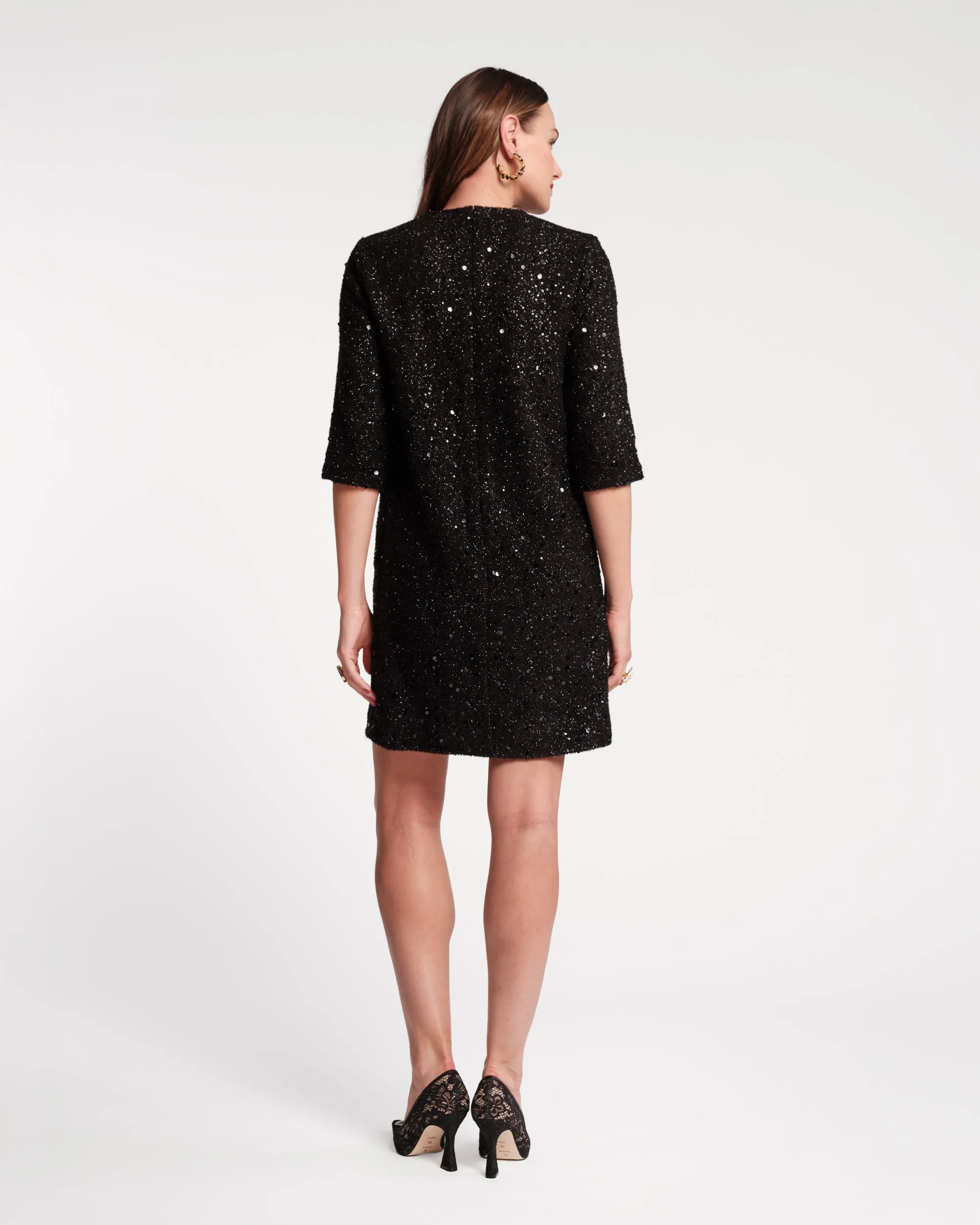 Mod Sequin Dress - Black sold by Frances Valentine product image thumbnail 5