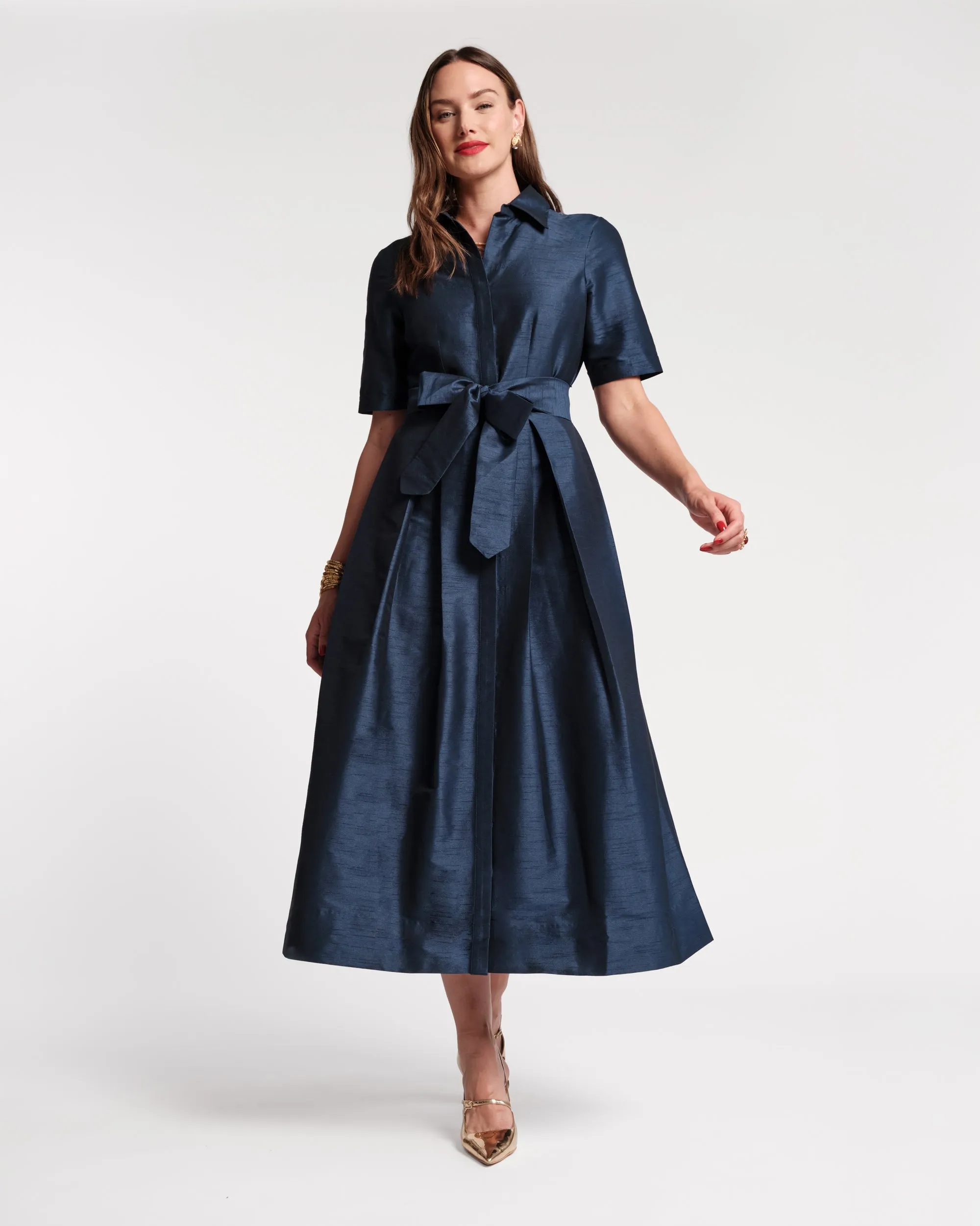 Bella Maxi Dress - Navy sold by Frances Valentine